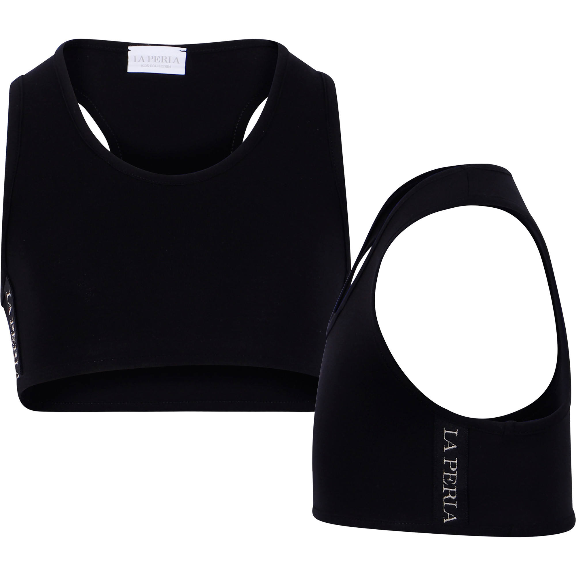 La Perla Tank Top Set in Black