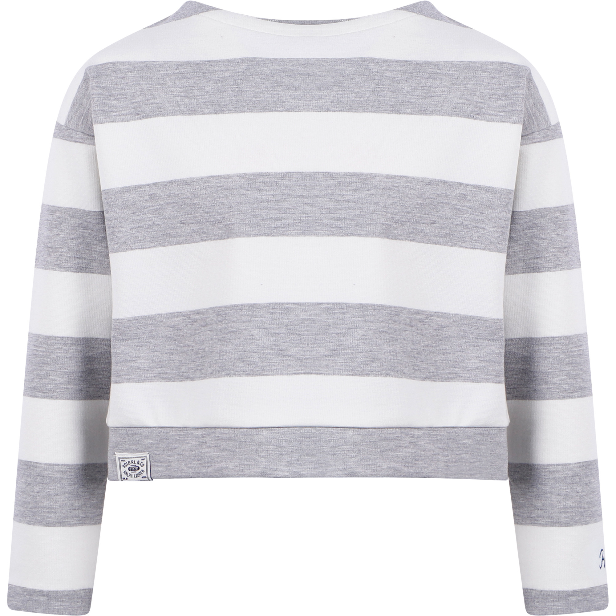 ralph lauren striped sweatshirt