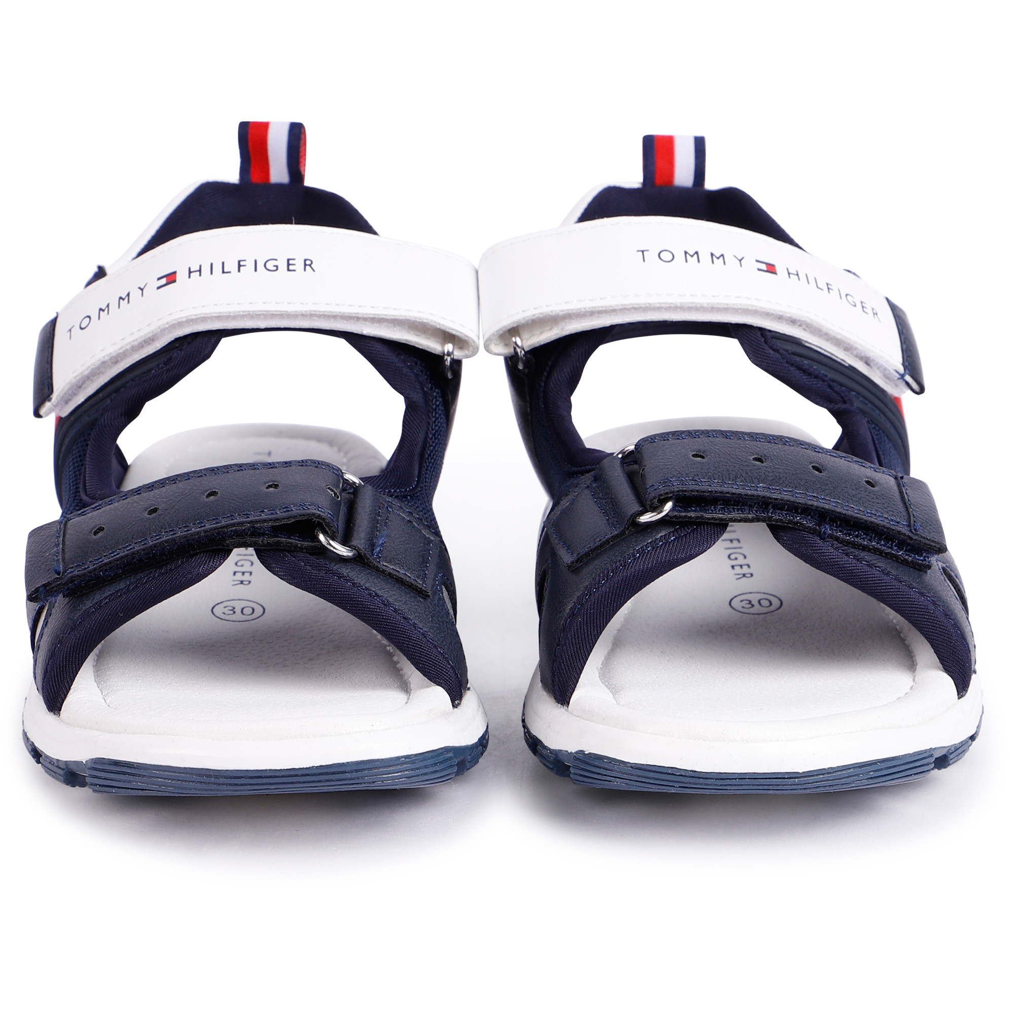 Tommy Hilfiger Logo Sandals in Navy Blue - BAMBINIFASHION.COM