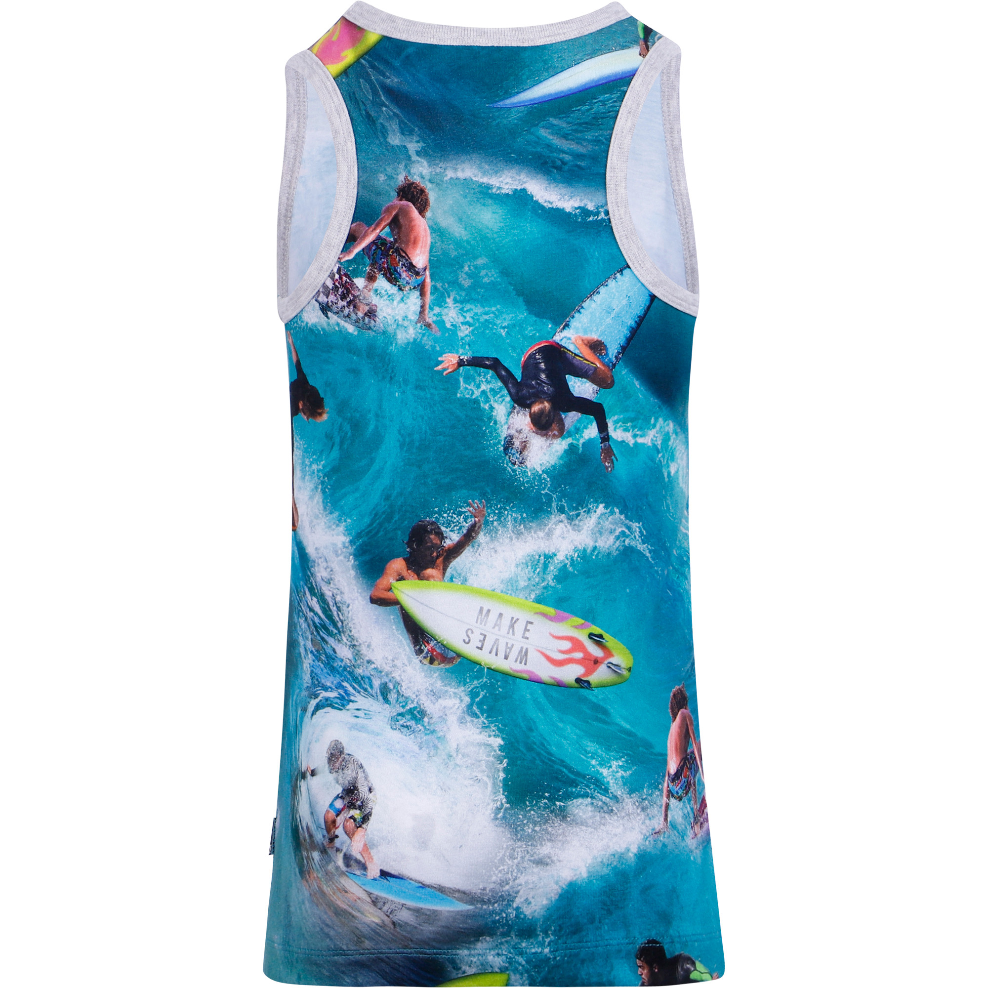 Molo Surf Print TShirt in Blue