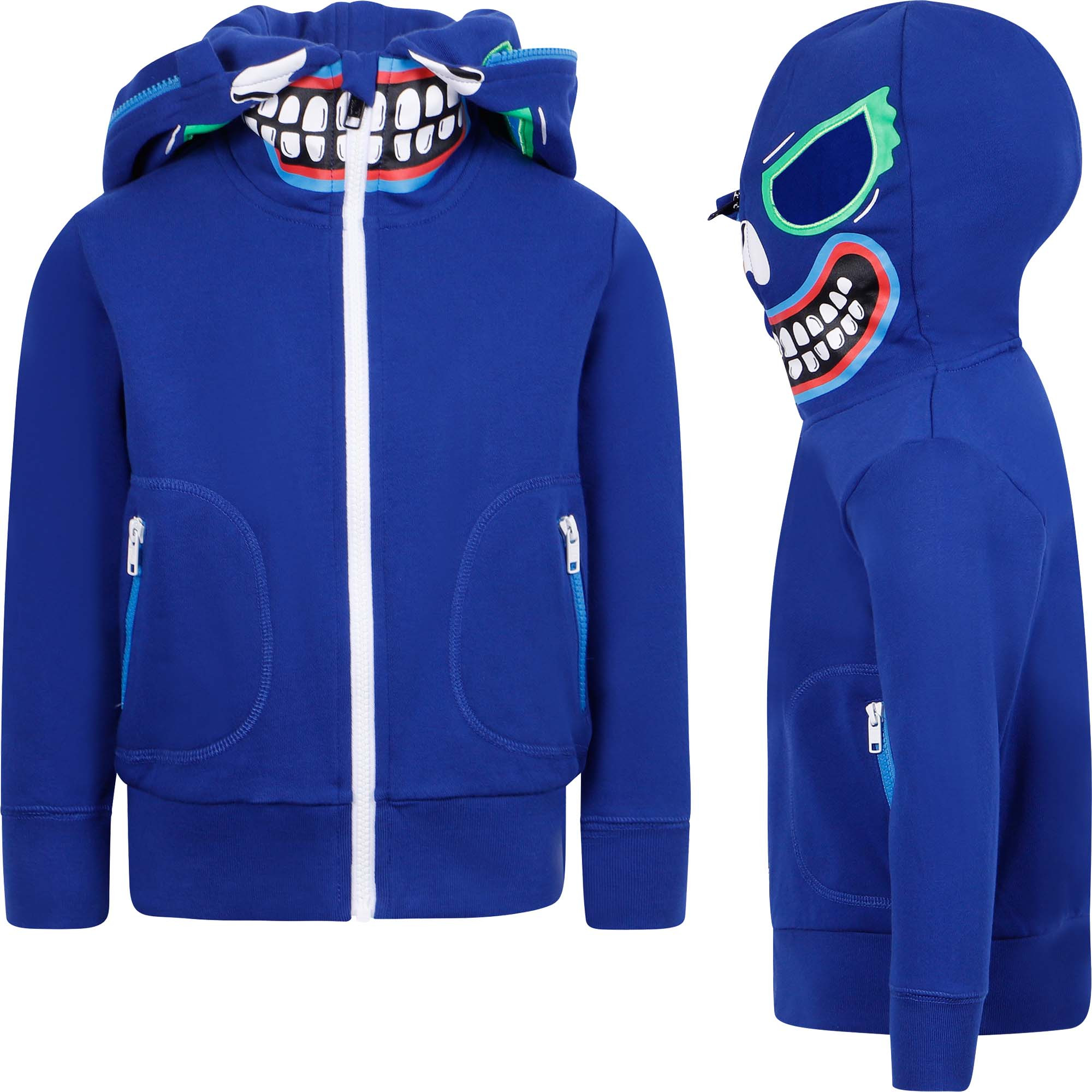 Stella McCartney Monster Hoodie in Blue â BAMBINIFASHION.COM