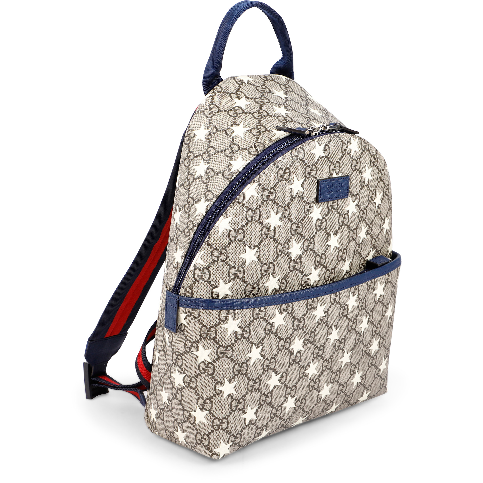 Gucci Star Print BackPack in Grey