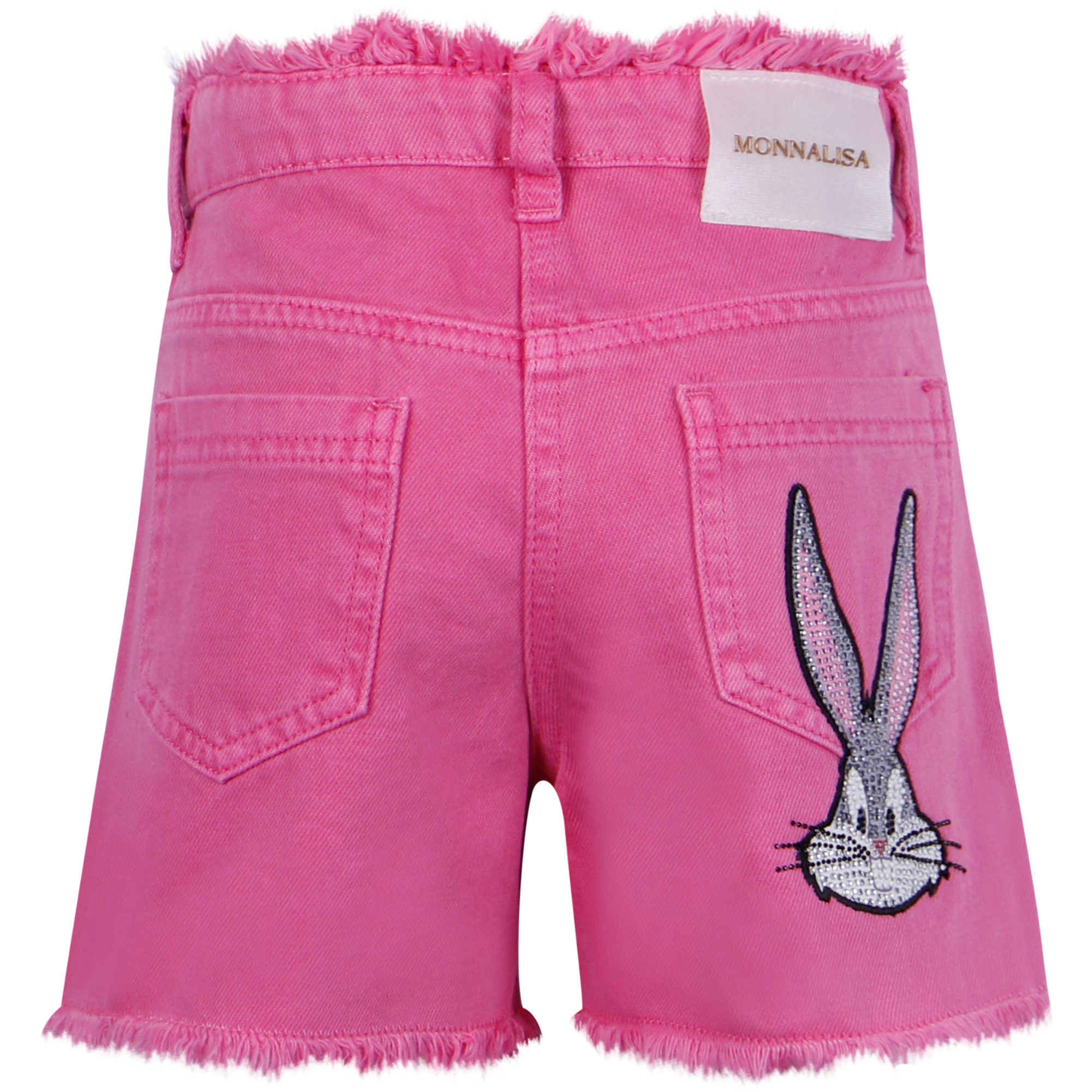 Monnalisa Bugs Bunny Shorts in Pink — BAMBINIFASHION.COM