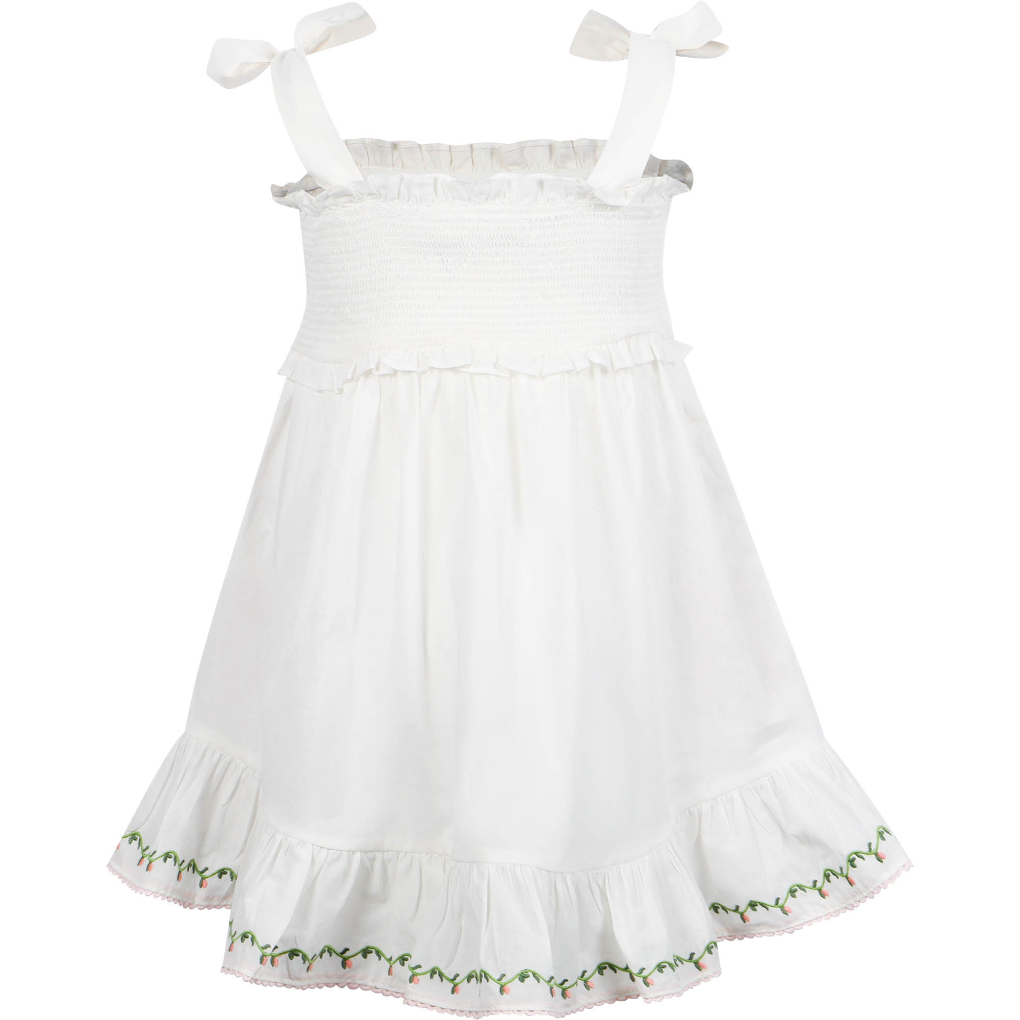 Zimmermann Floral Dress in White