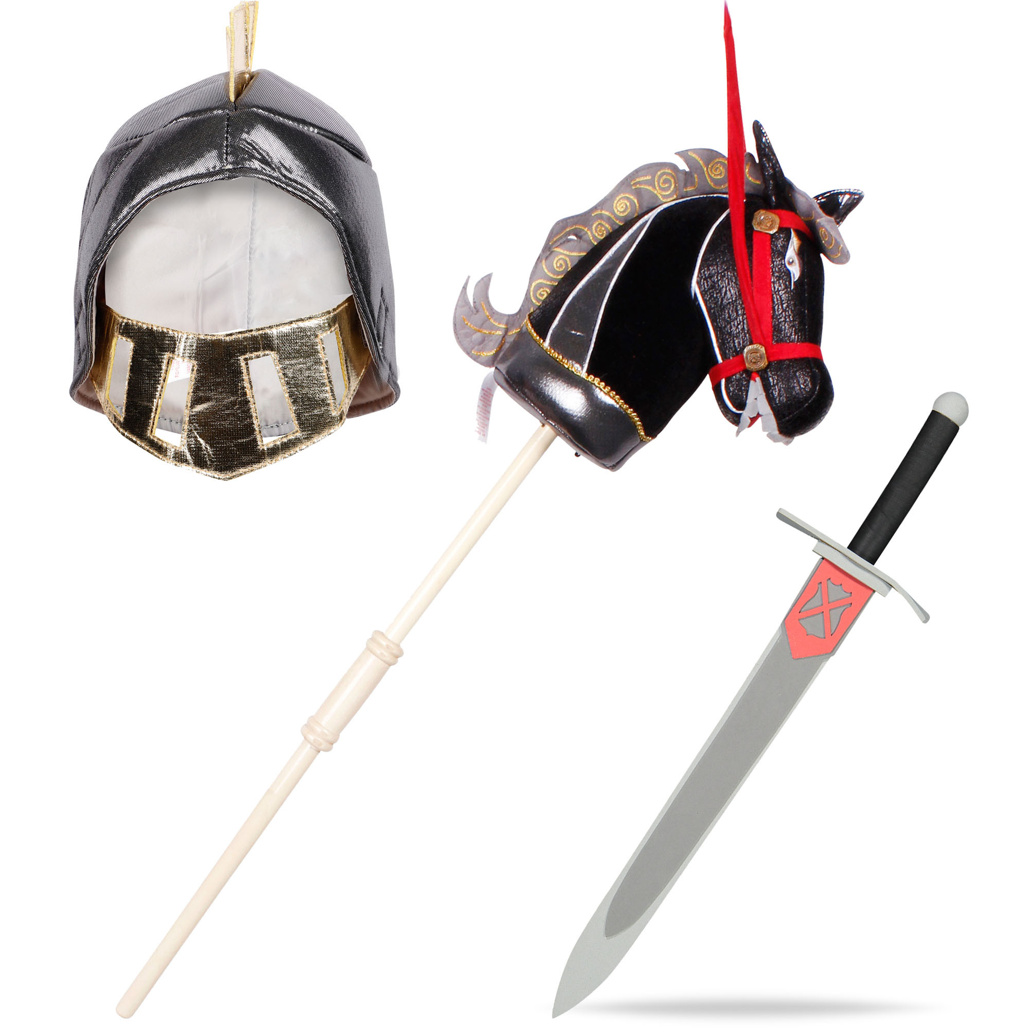 Dress Up By Design Knight Costume with a Horse —