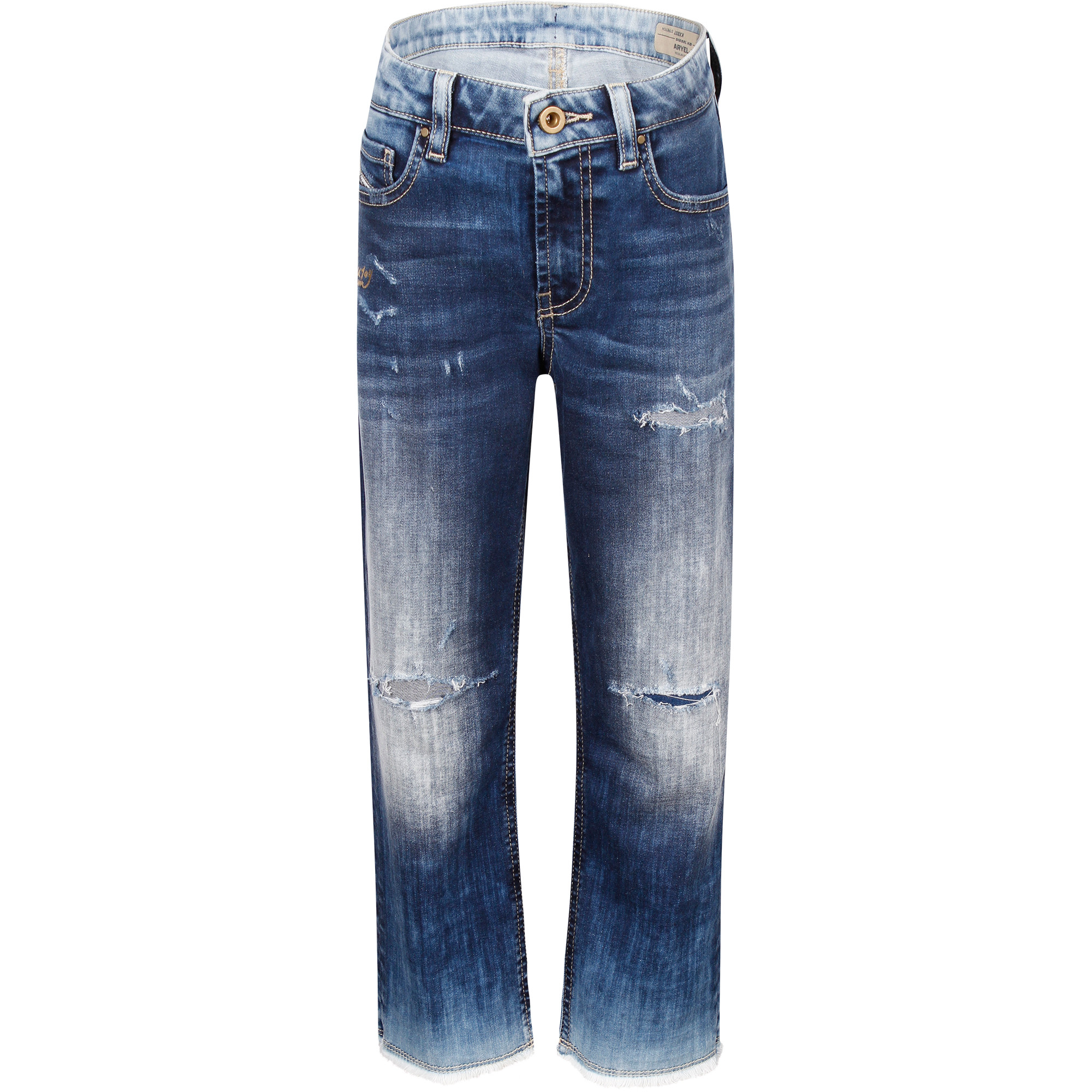 Diesel Bleached Denim Jeans in Blue