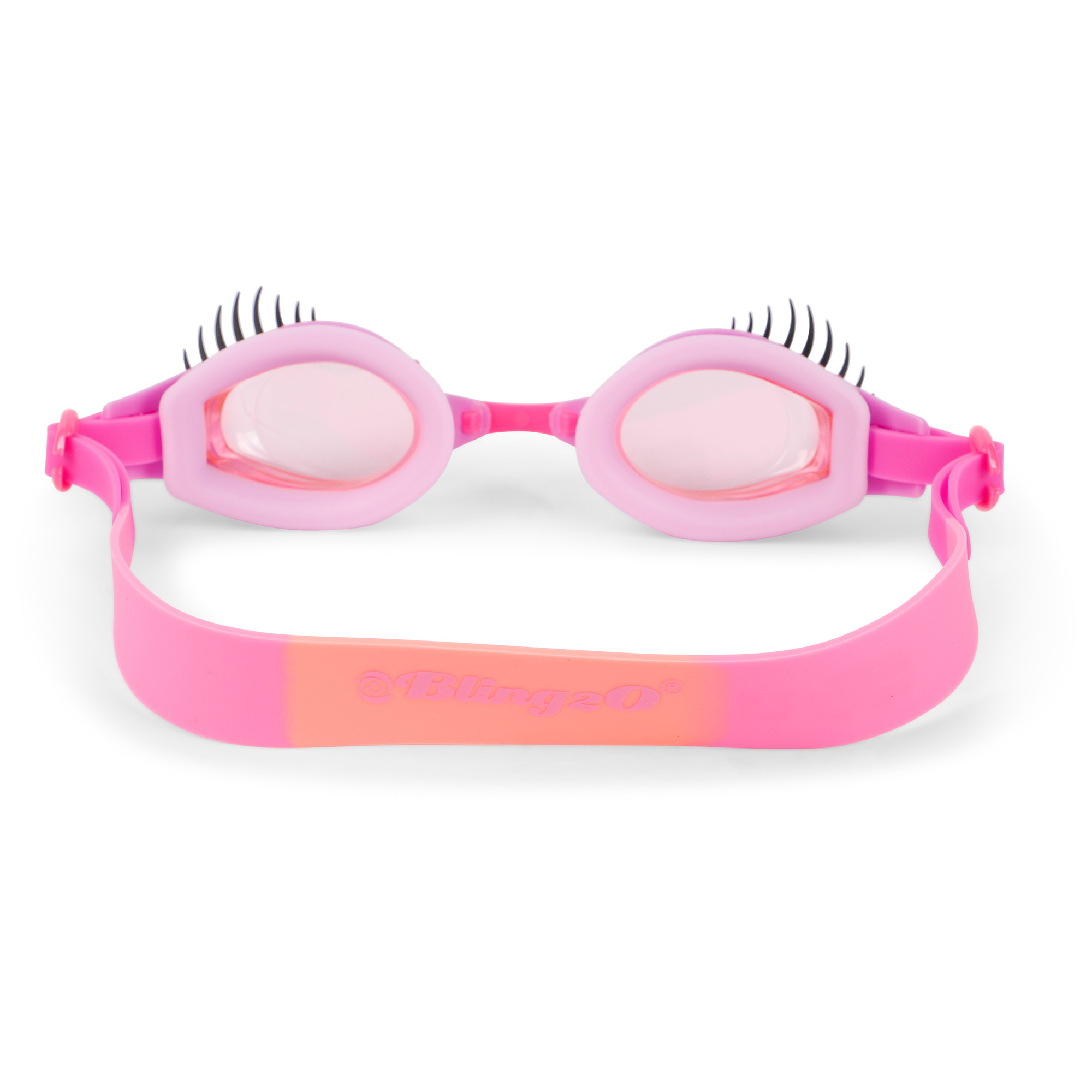 Bling 2O Eyelash Swimming Goggles in Pink —