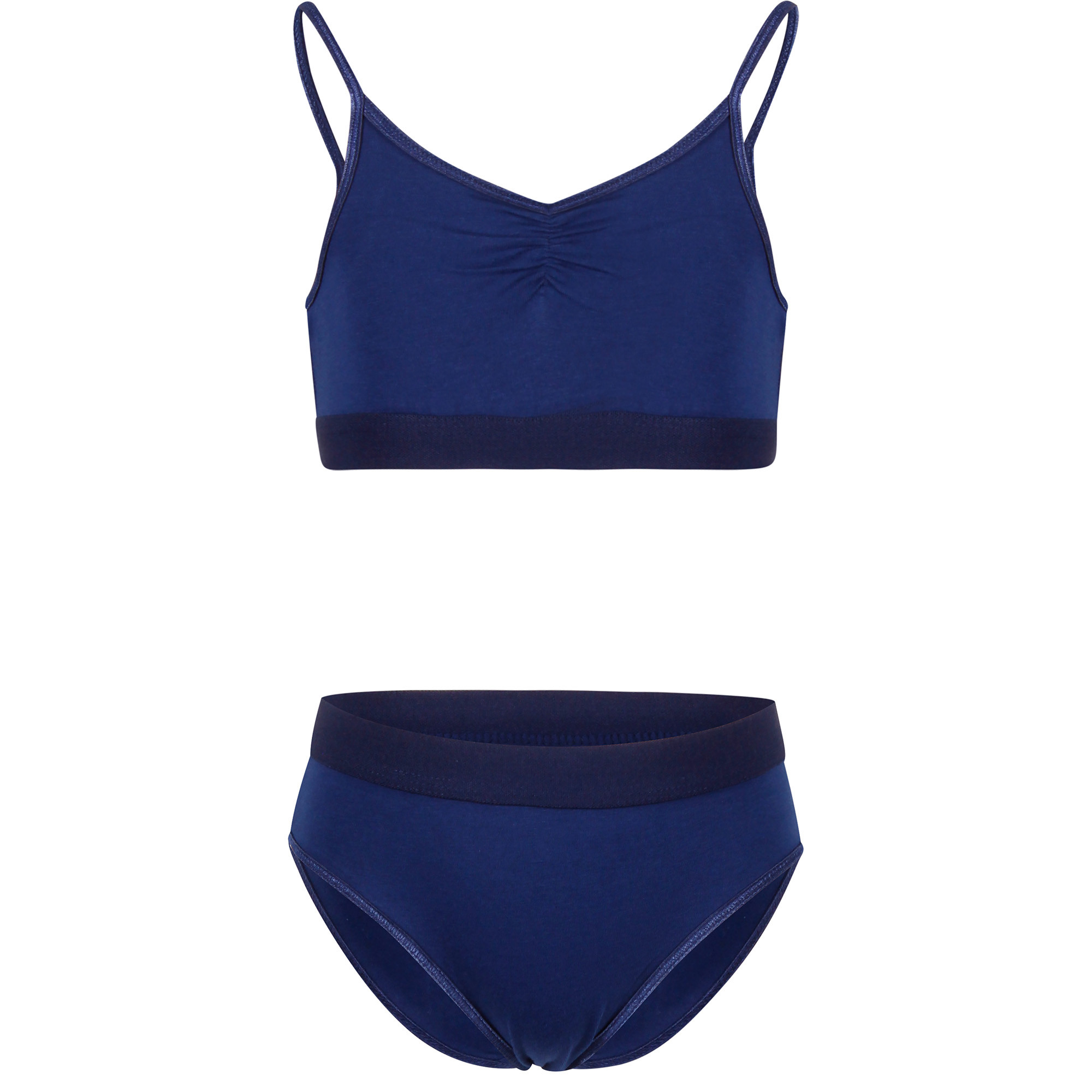 Molo Tank Top and Panty Set in Navy —