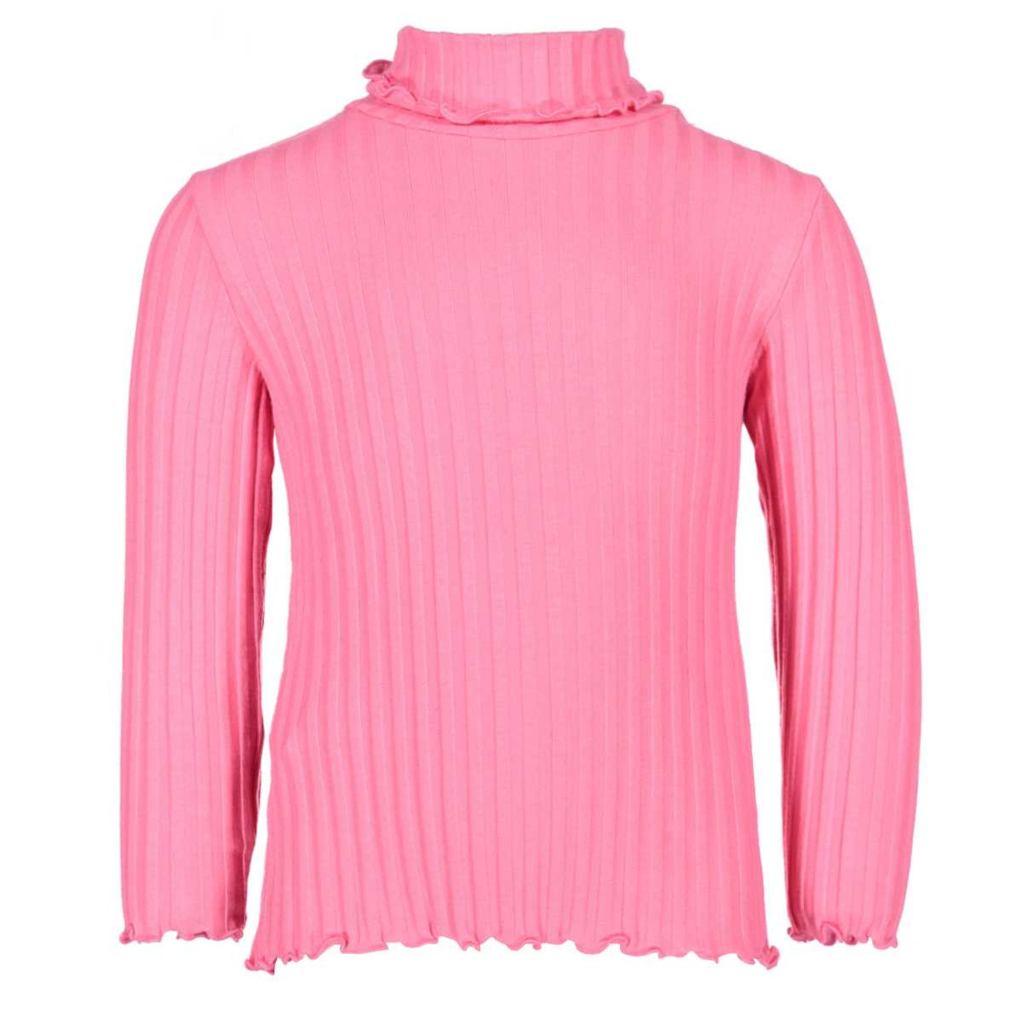 Il Gufo Girls Pink Turtleneck Sweater for Girls