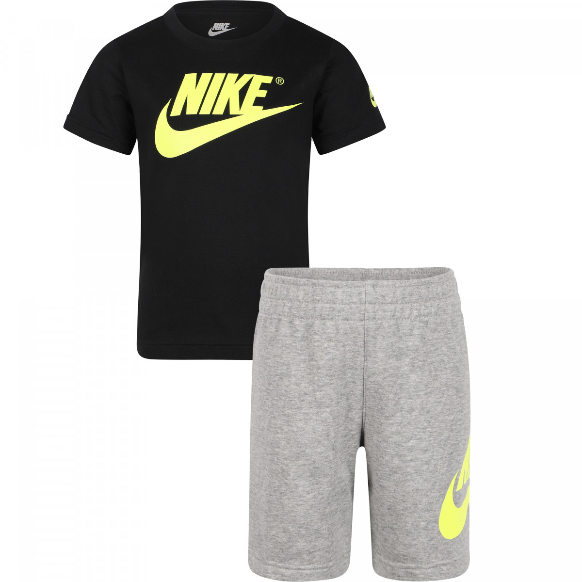 Nike Logo Playsuit in Black and Grey â BAMBINIFASHION.COM