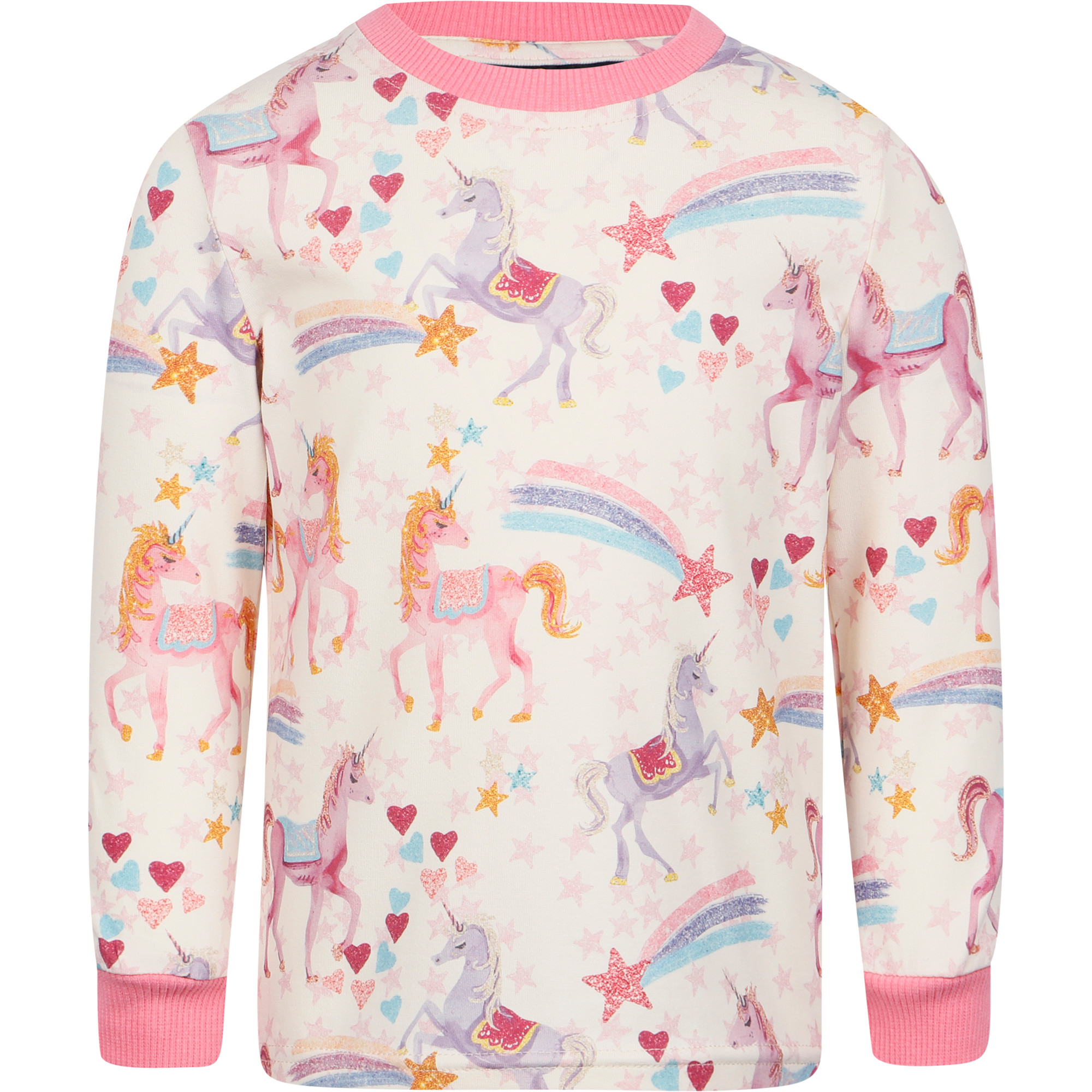 Rock Your Baby Rainbow Unicorn Pajamas