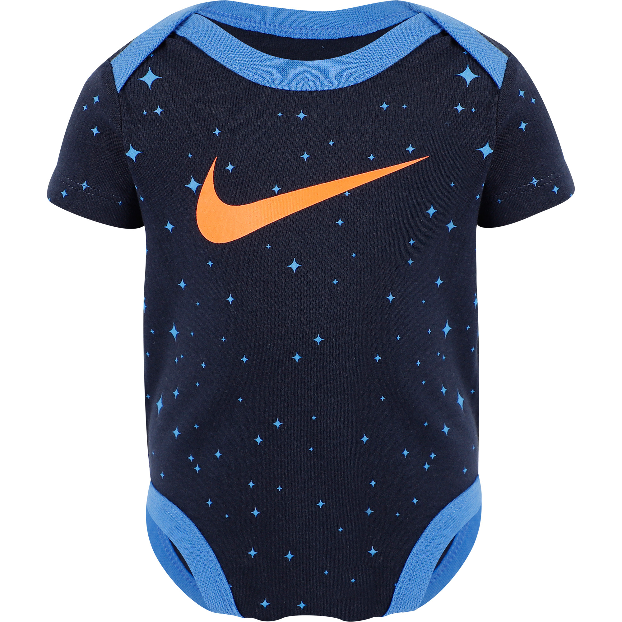 Nike Logo Onesie Set in Grey and Navy