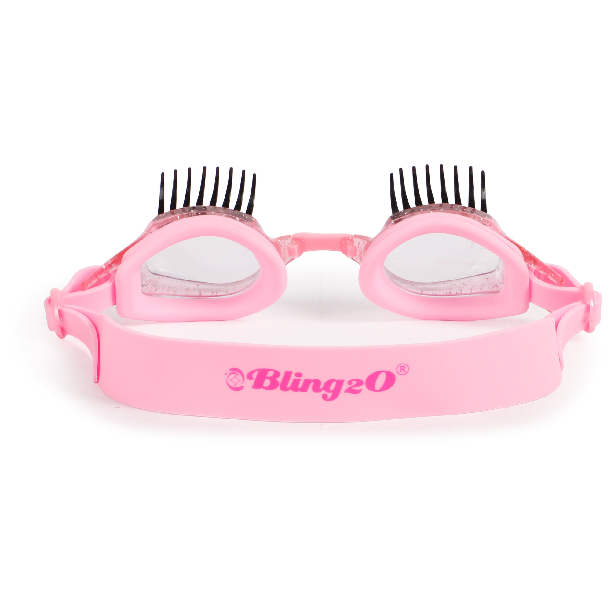 Bling 2O Eyelash Swimming Goggles in Pink