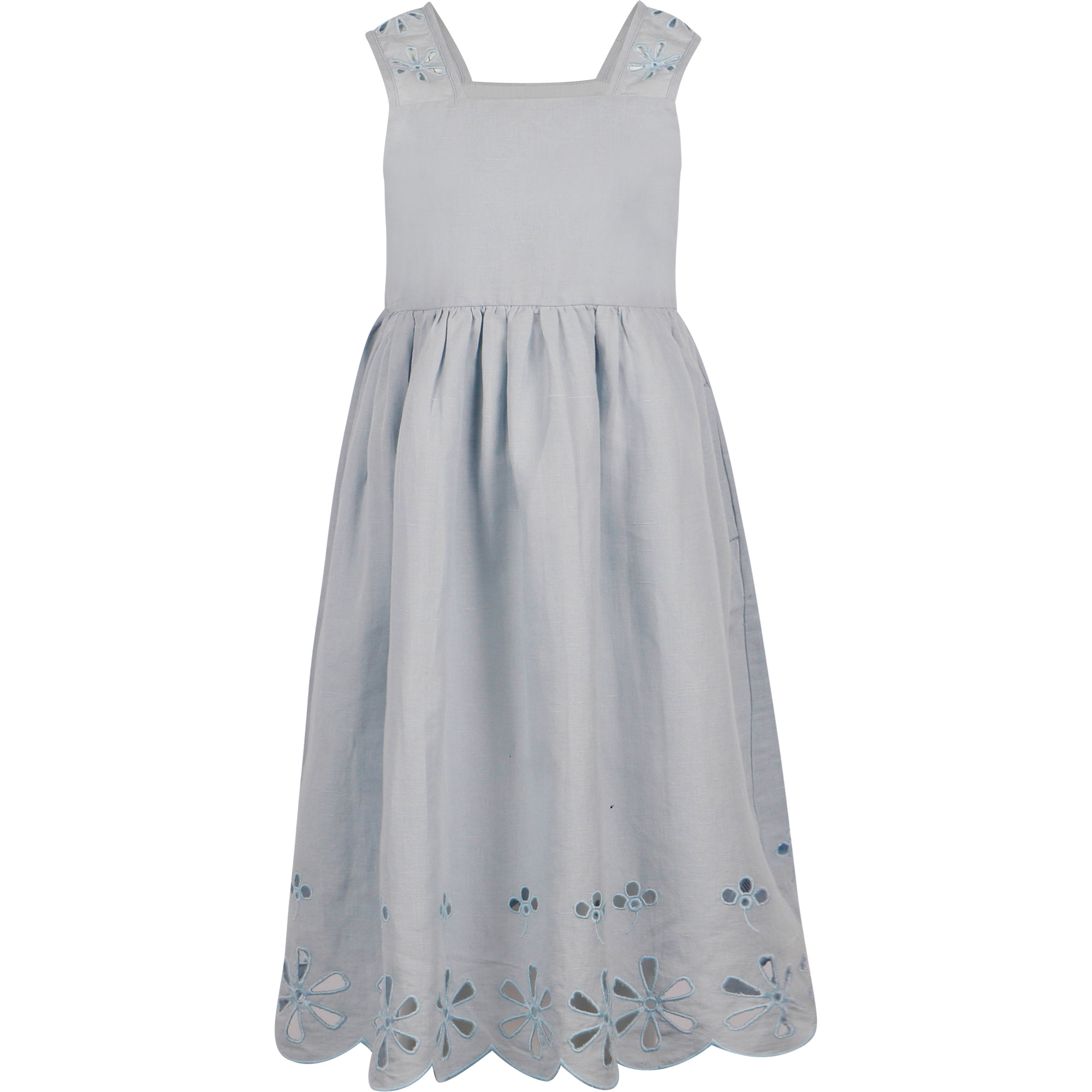 eyelet lace dress