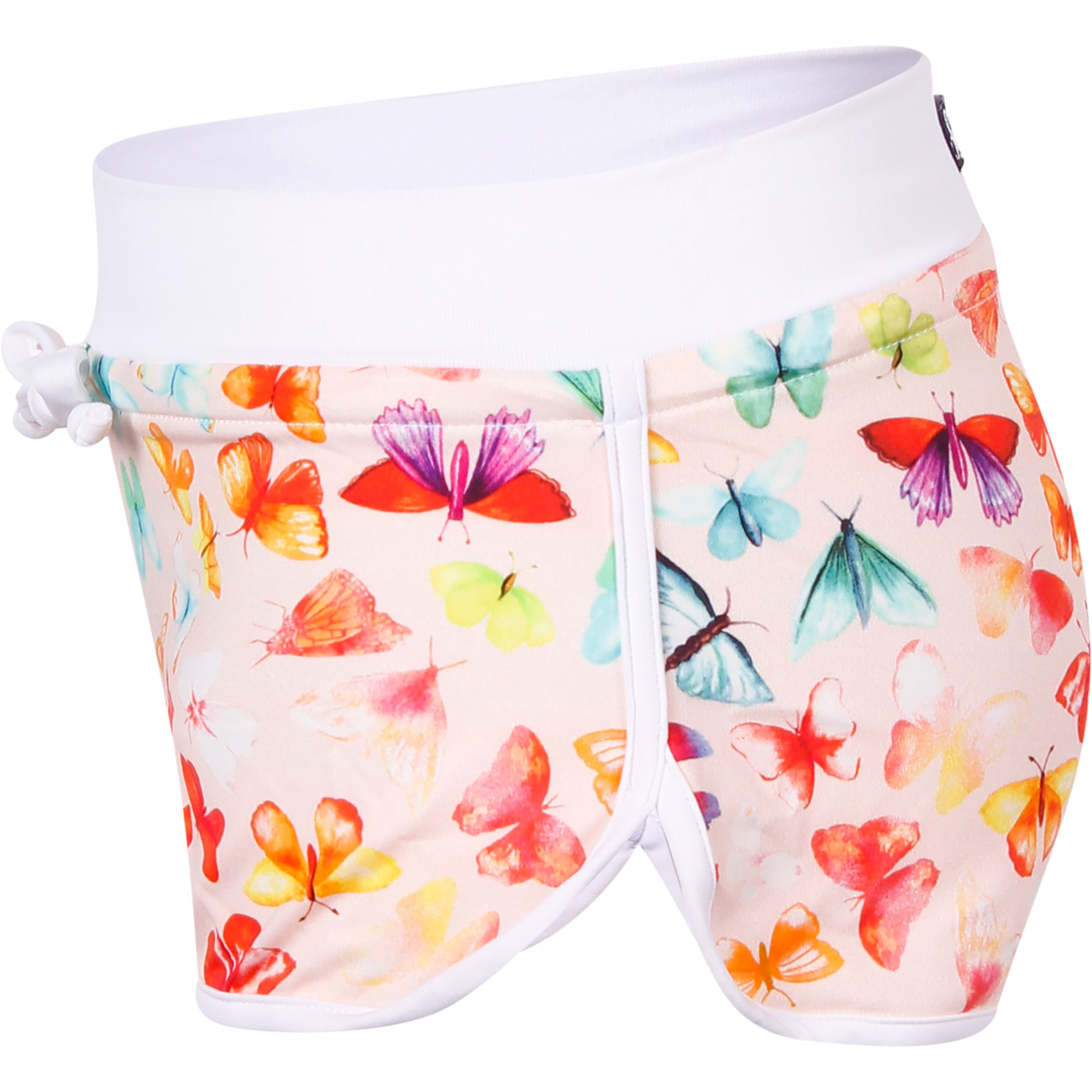 MC2 Saint Barth Butterfly Print Shorts in White