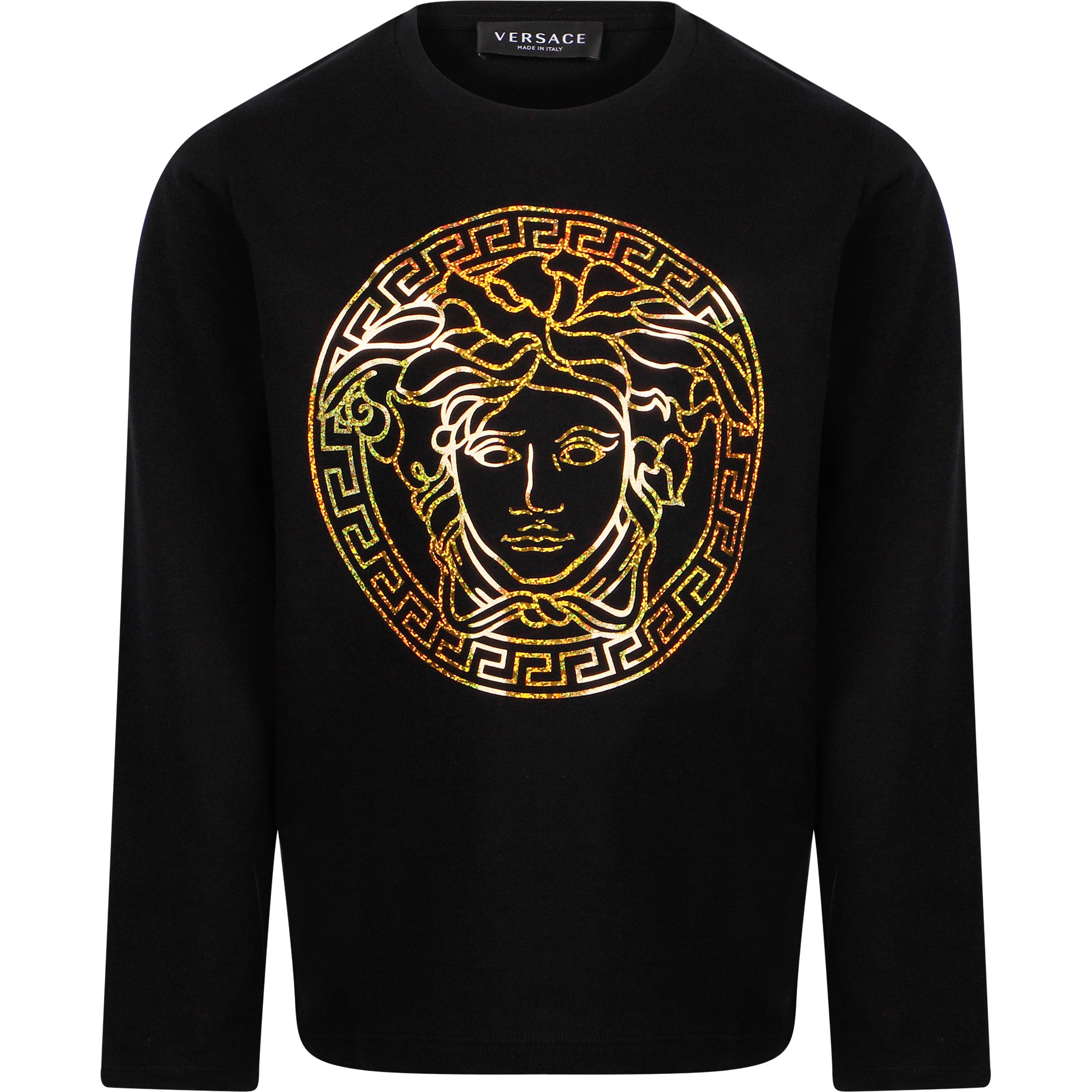 Versace Medusa Logo Long-Sleeved T 
