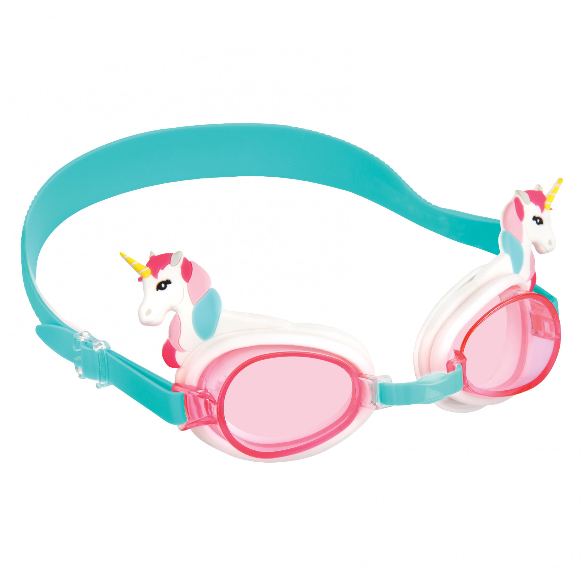 Sunnylife Unicorn Swimming Goggles in Pink and Blue —