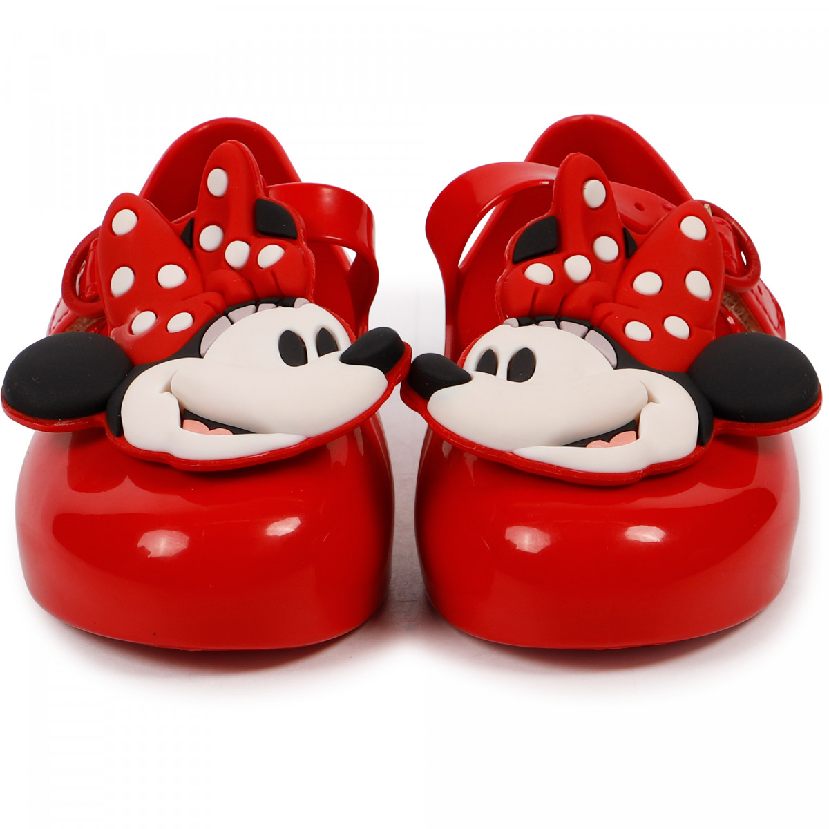 Mini Melissa Minnie Mouse Sandals in Red - BAMBINIFASHION.COM