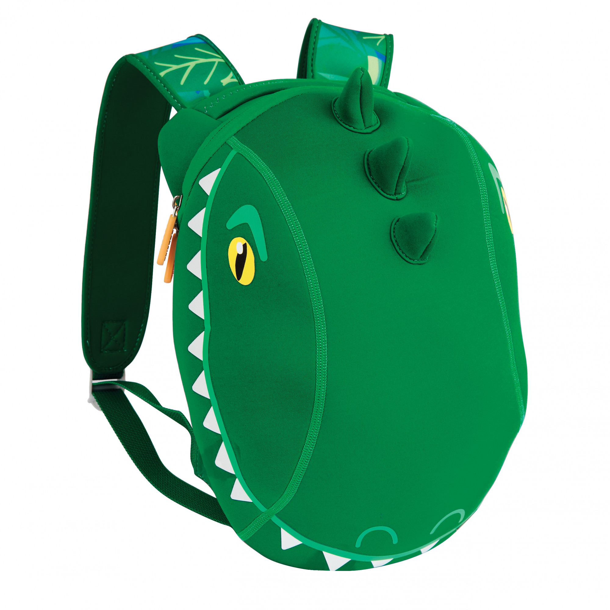 green dinosaur backpack