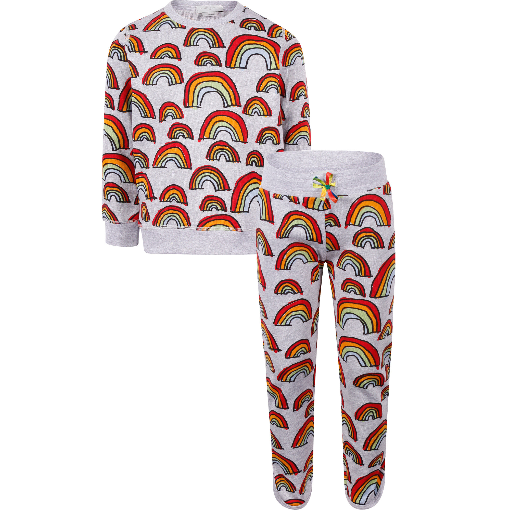 rainbow velour tracksuit