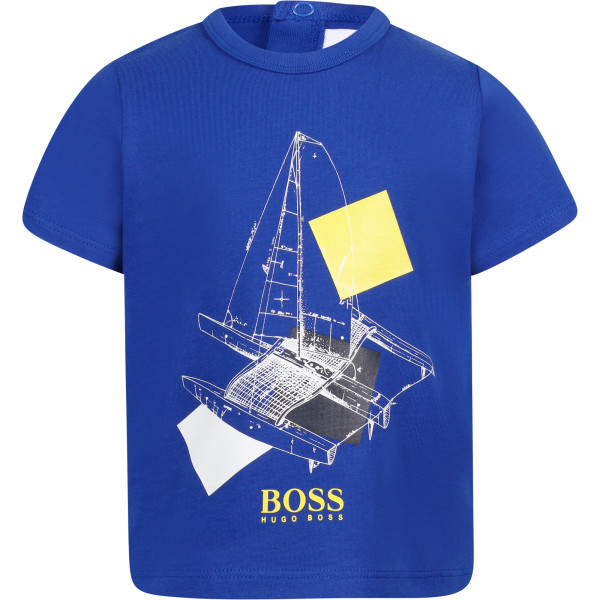 Catamaran Logo T-Shirt in Blue