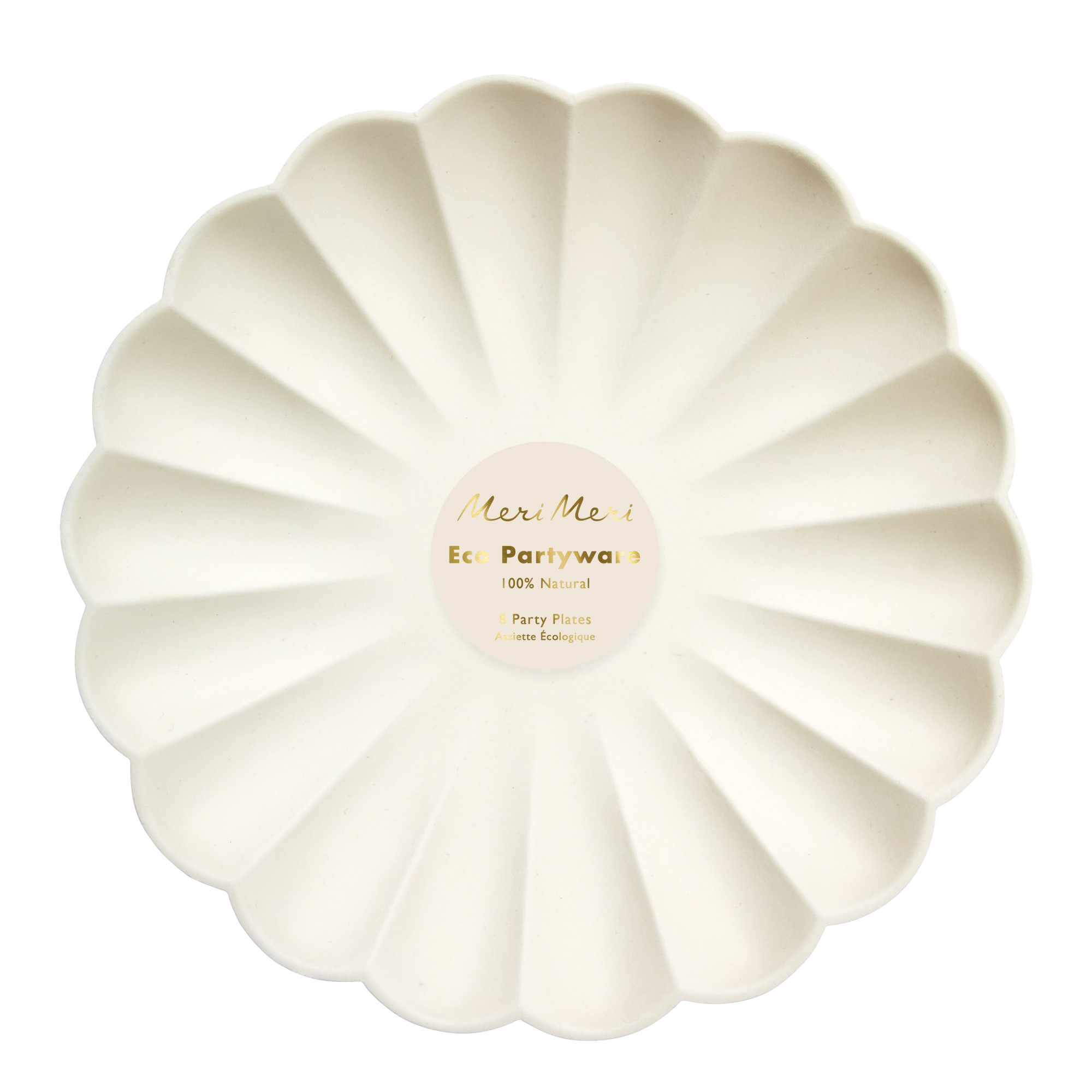 Meri Meri DaisyShaped Disposable Plates