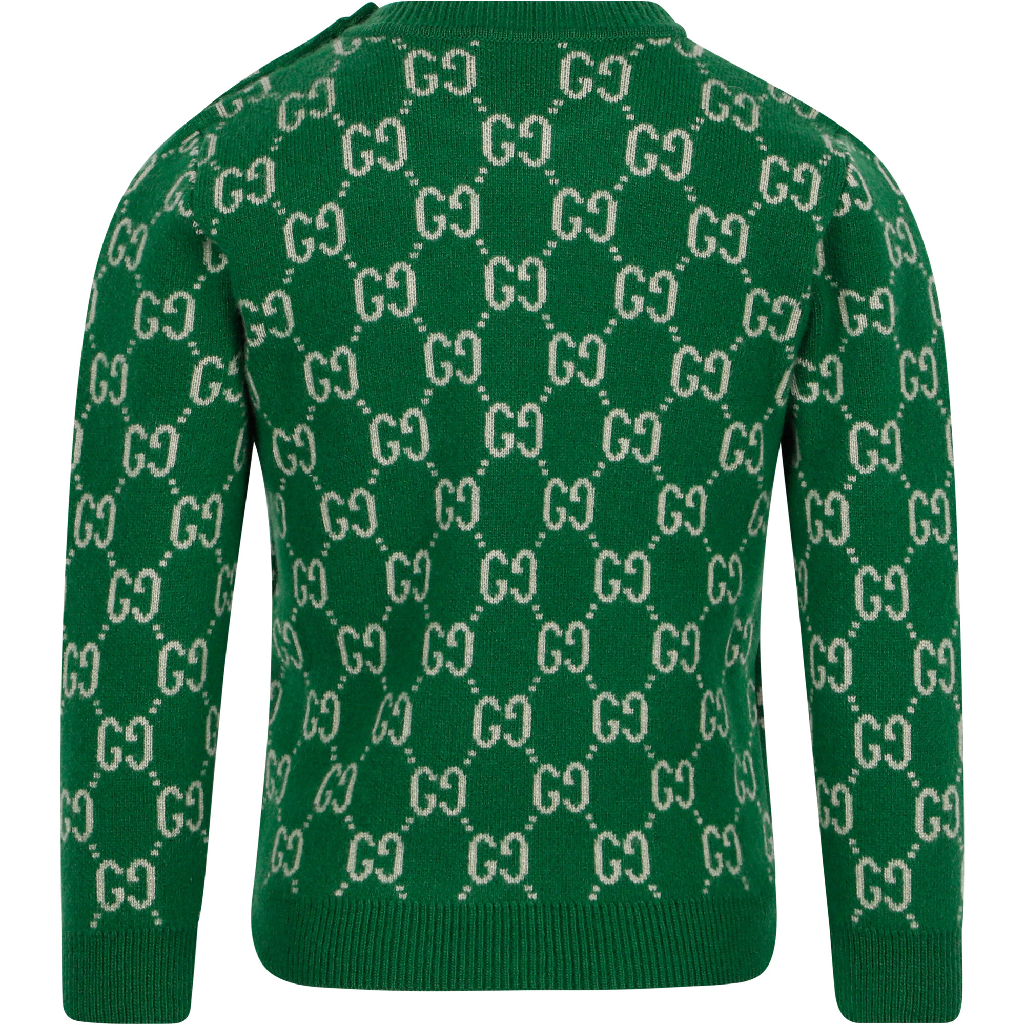 Gucci GG Logo Sweater in Green