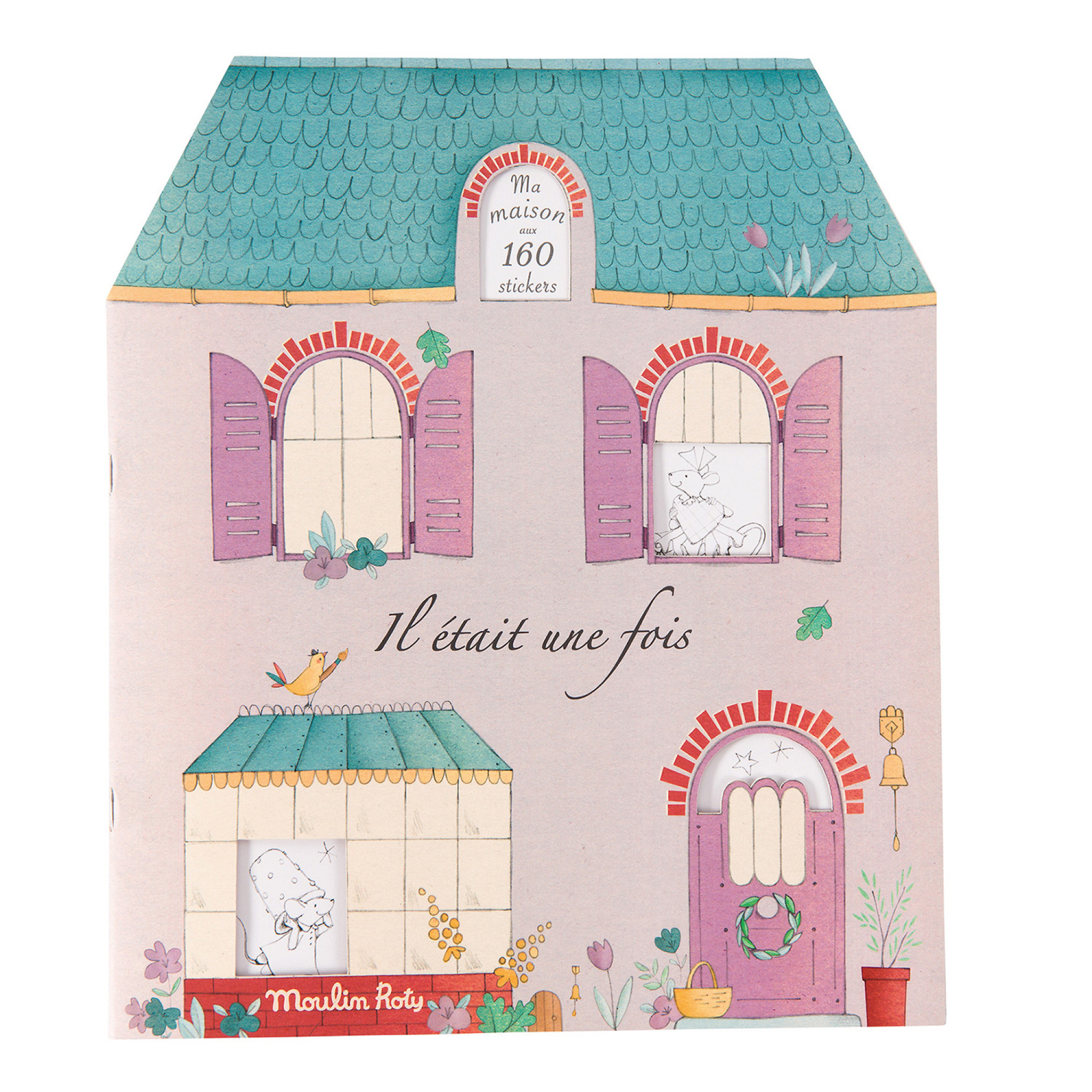 Moulin Roty Doll House Sticker Book —