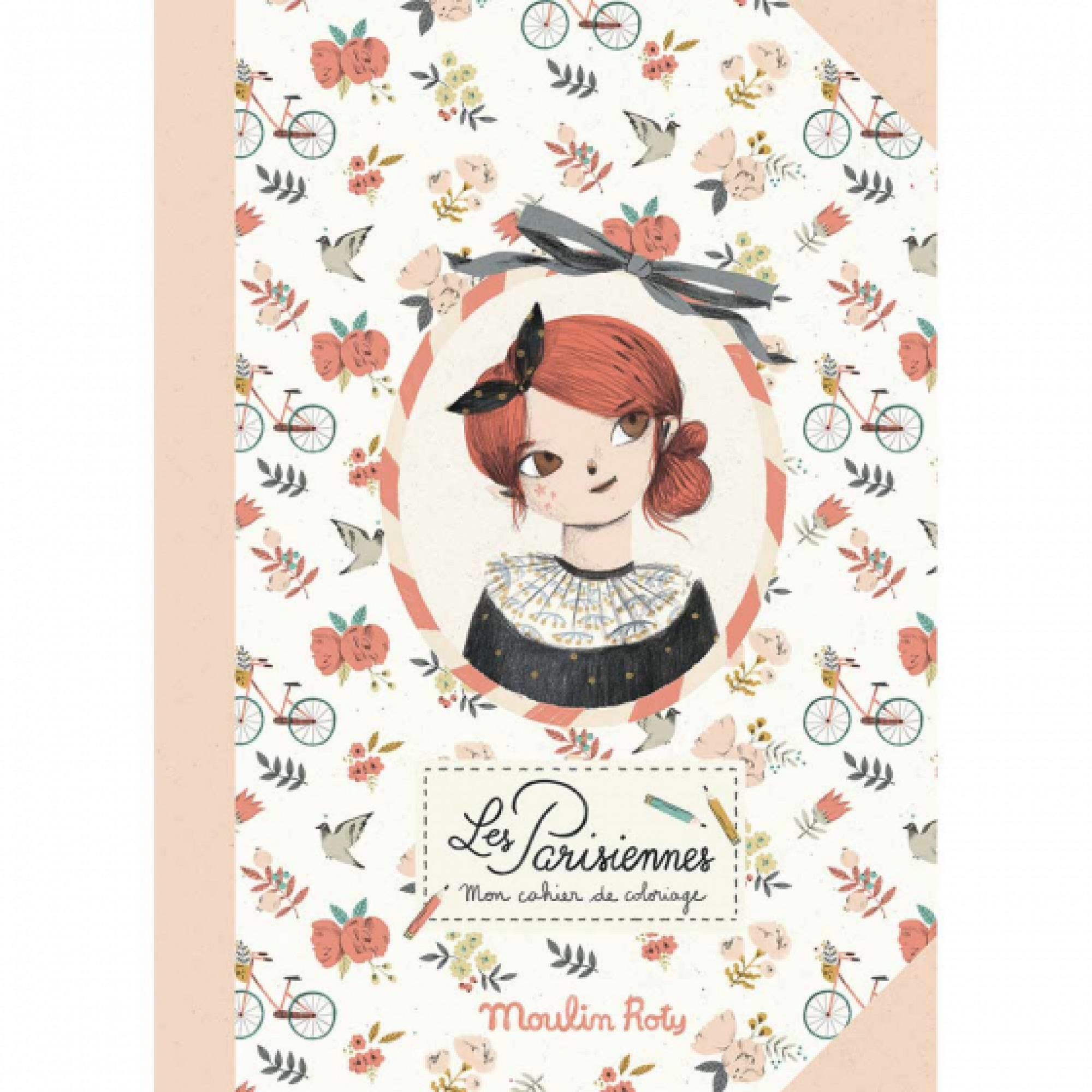 Moulin Roty The Parisiennes Coloring Book With 145 Stickers