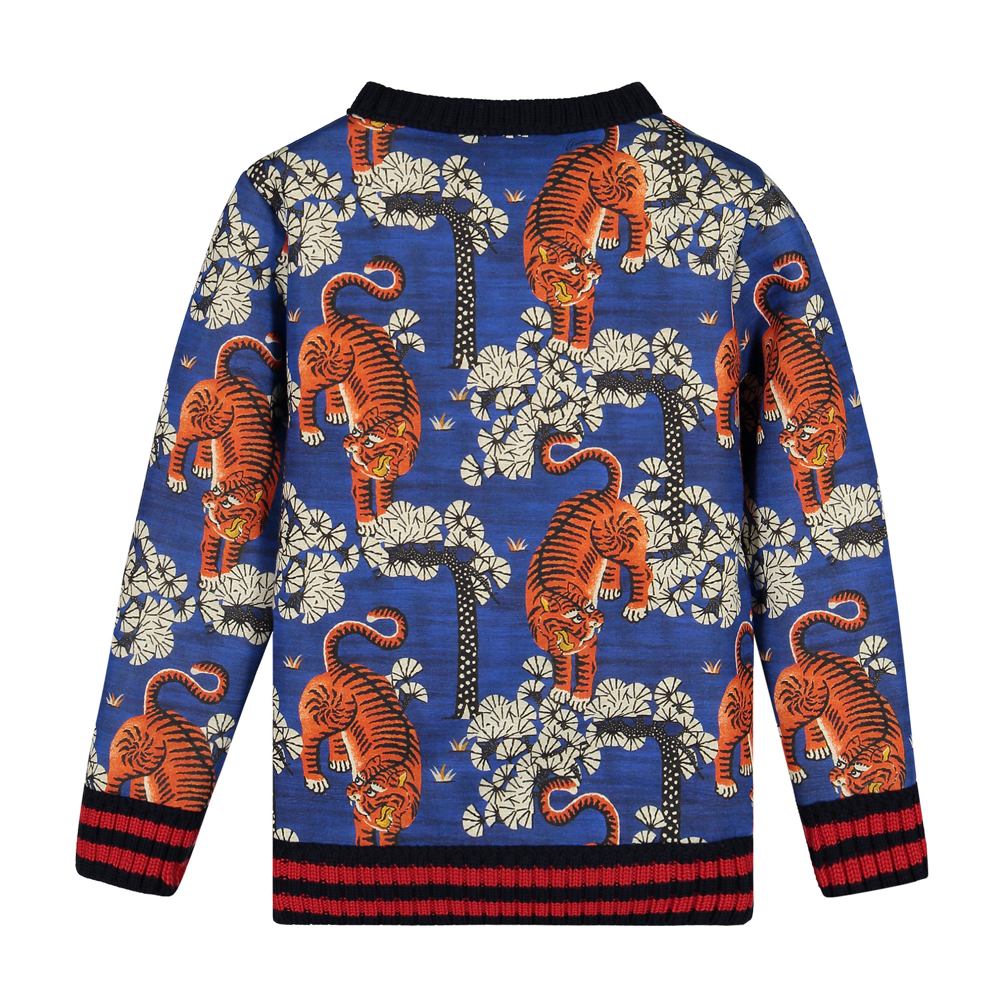 tiger print sweatshirt