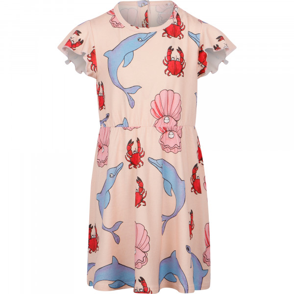 Sea Critters Dress in Pink