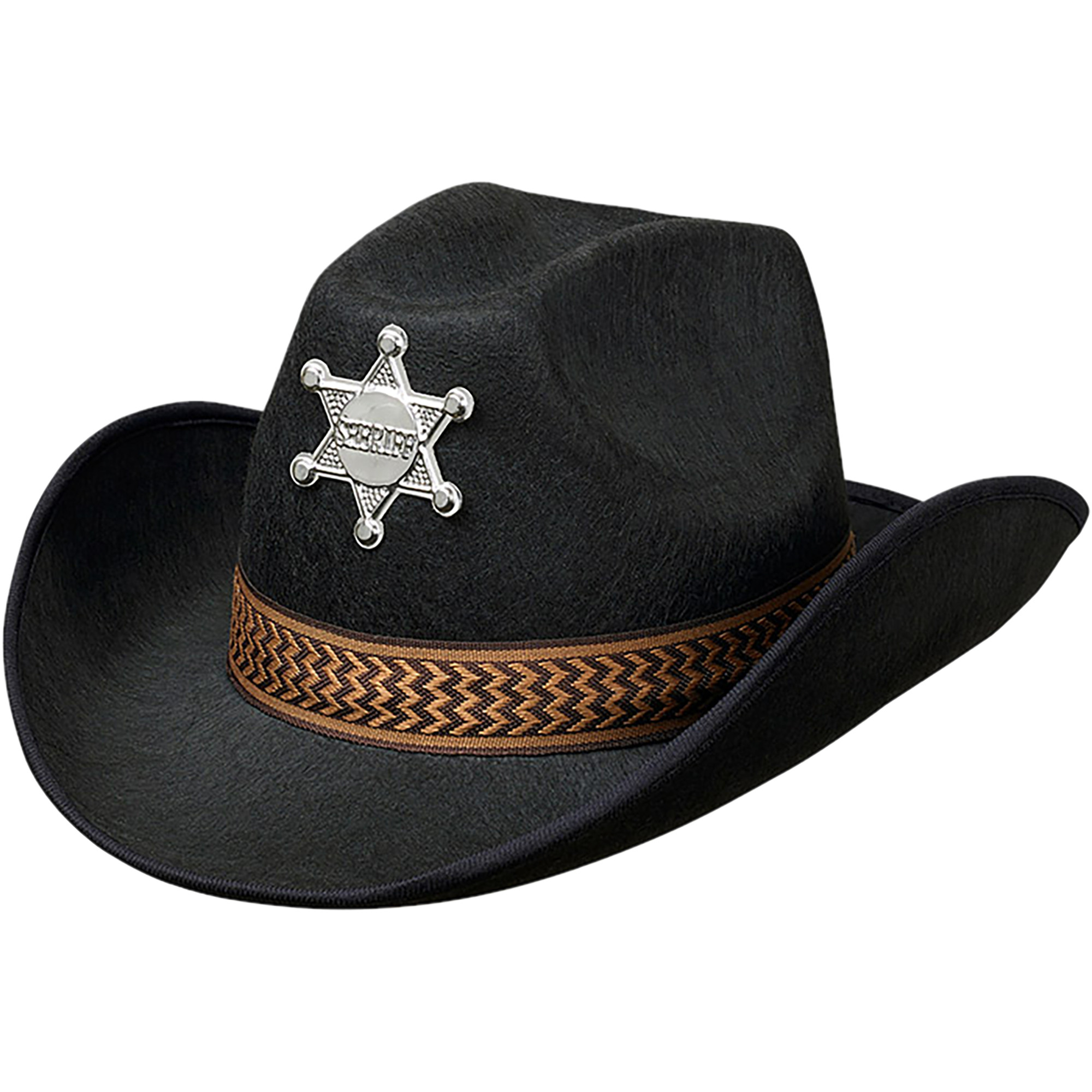 Souza Badge Stetson Hat in Black —