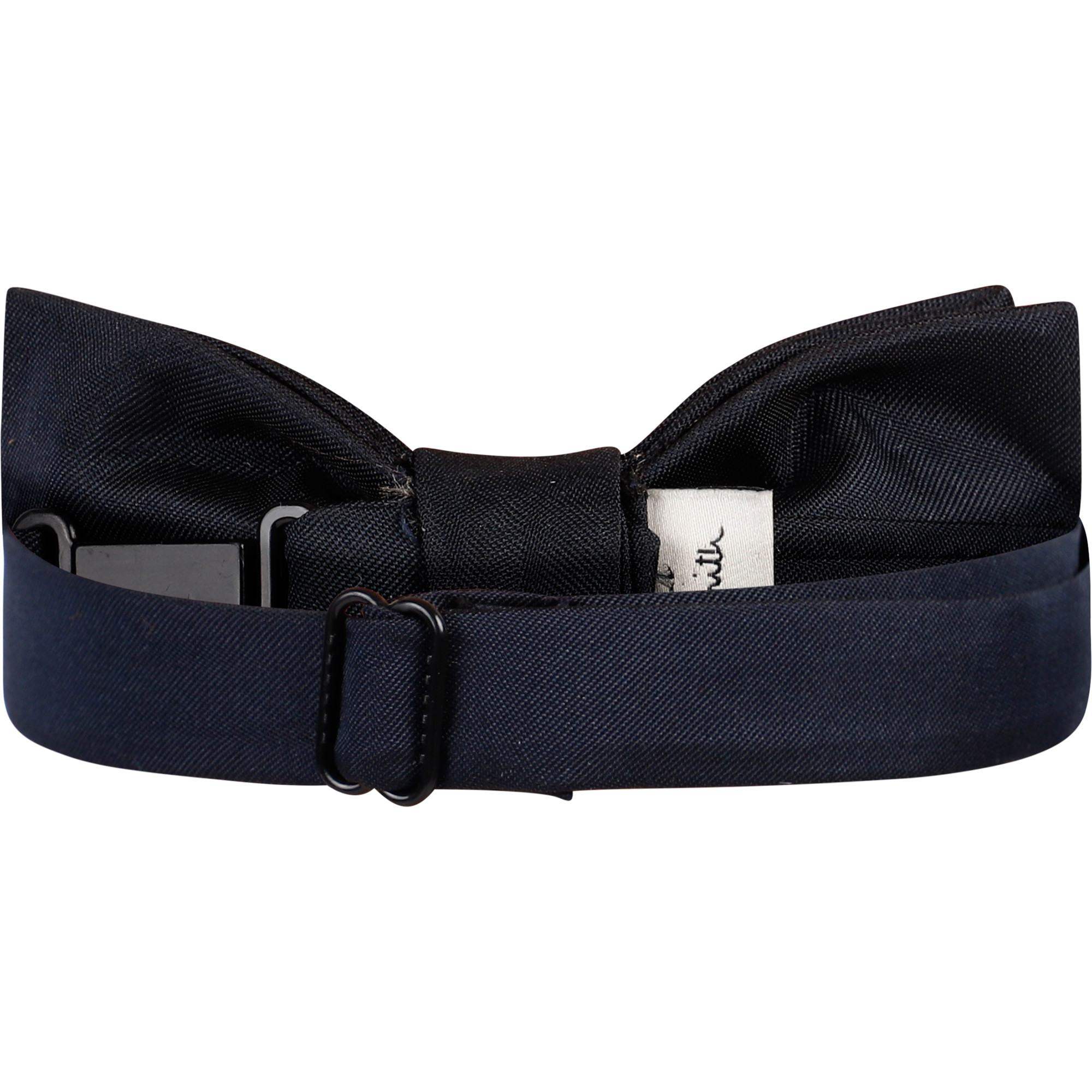 Paul Smith Explorer and Astronaut Bow Tie in Navy Blue —