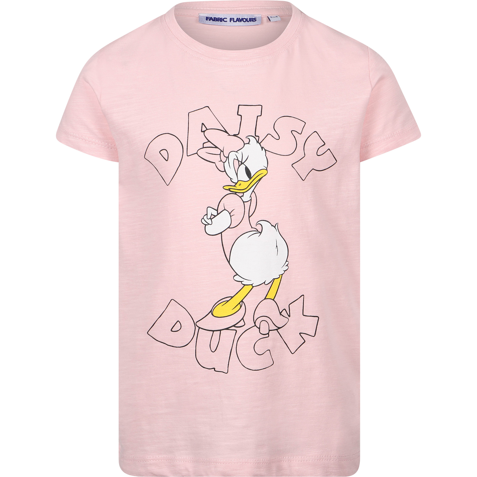 Fabric Flavours Daisy Duck TShirt in Light Pink