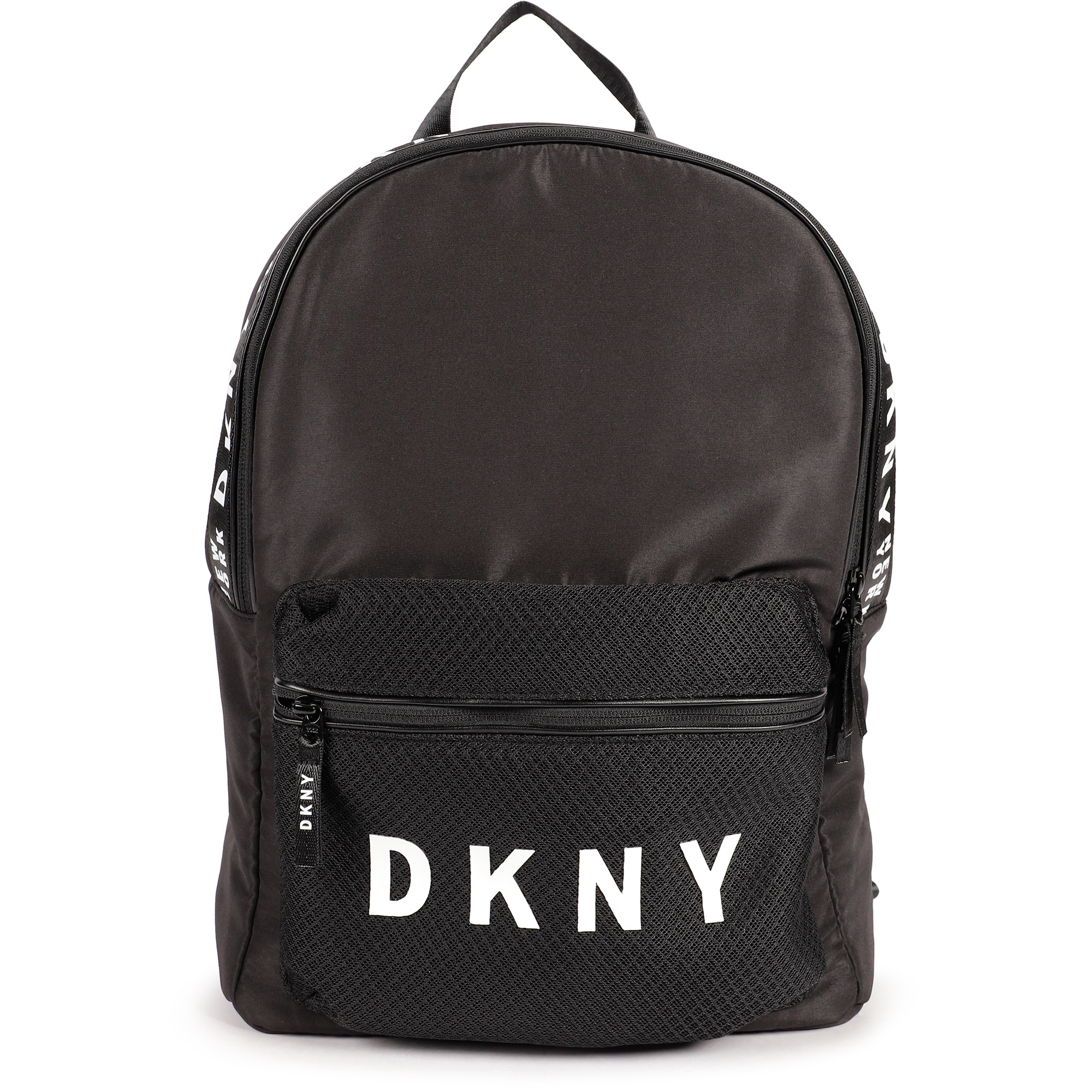 DKNY Logo Backpack in Black —