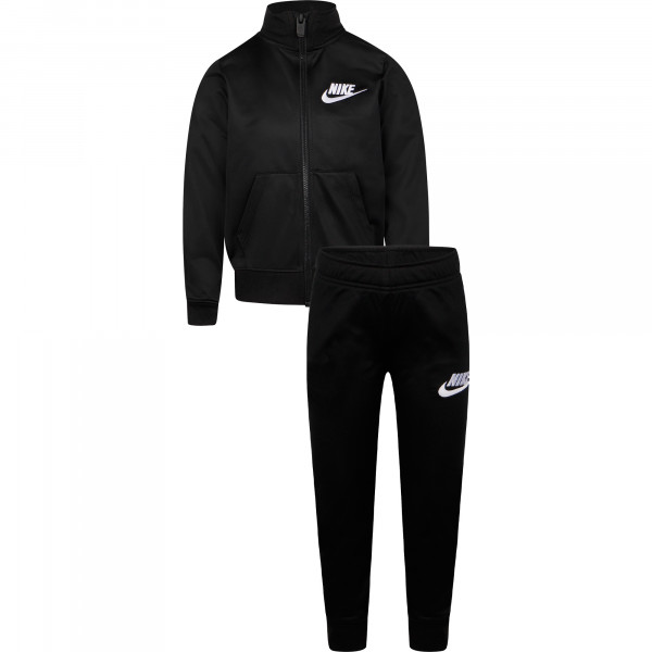 Logo Tracksuit Set in Black