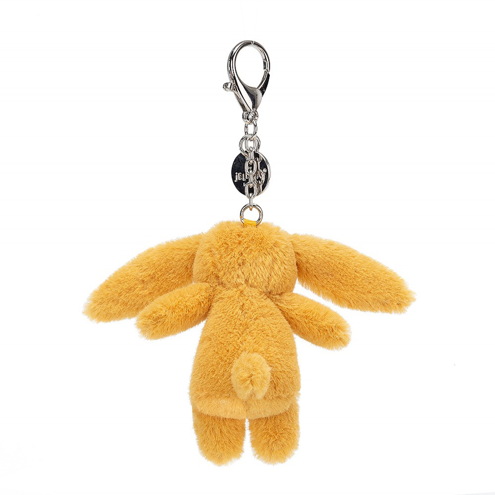 Jellycat Bashful Saffron Bunny Bag Charm —