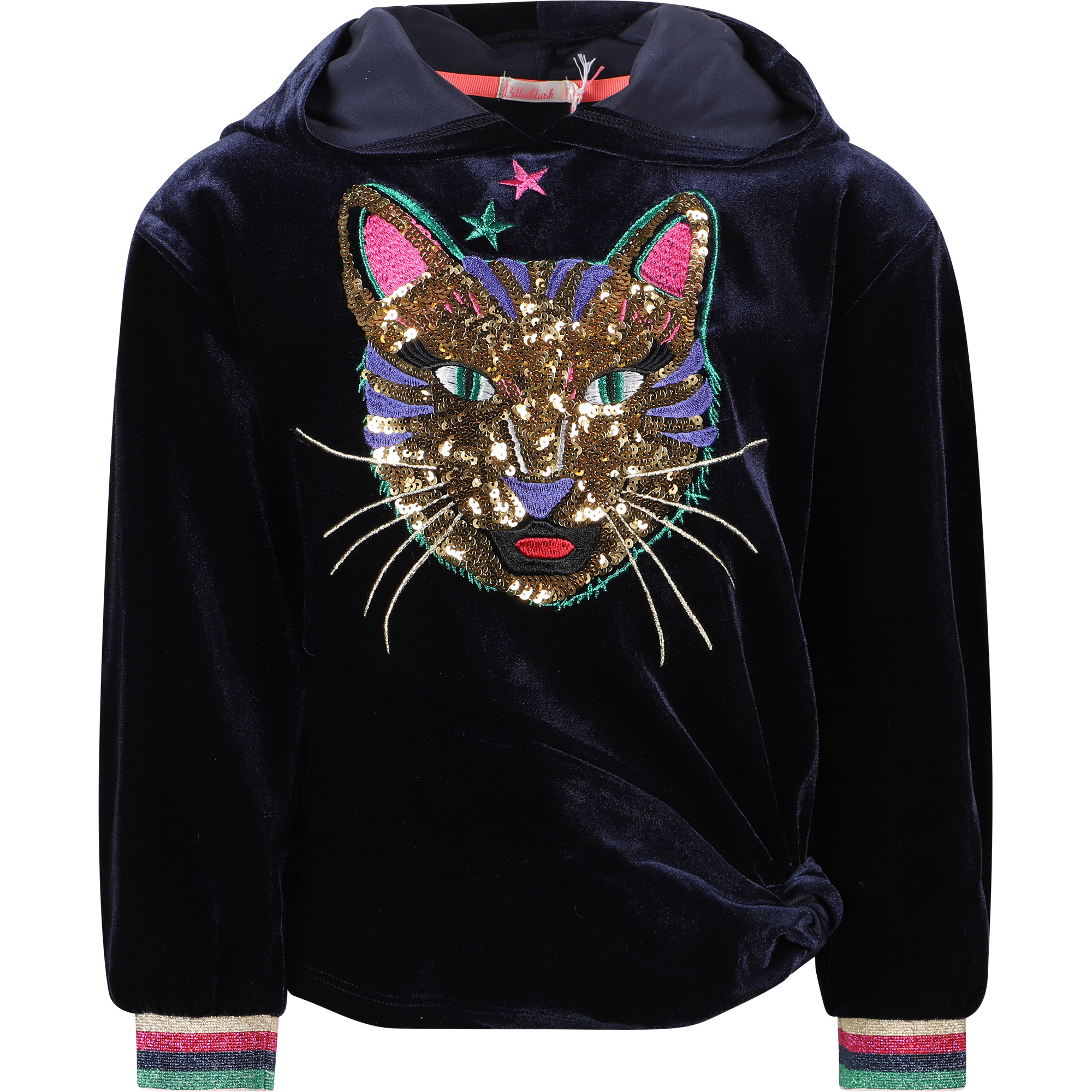 gucci sequin cat hoodie