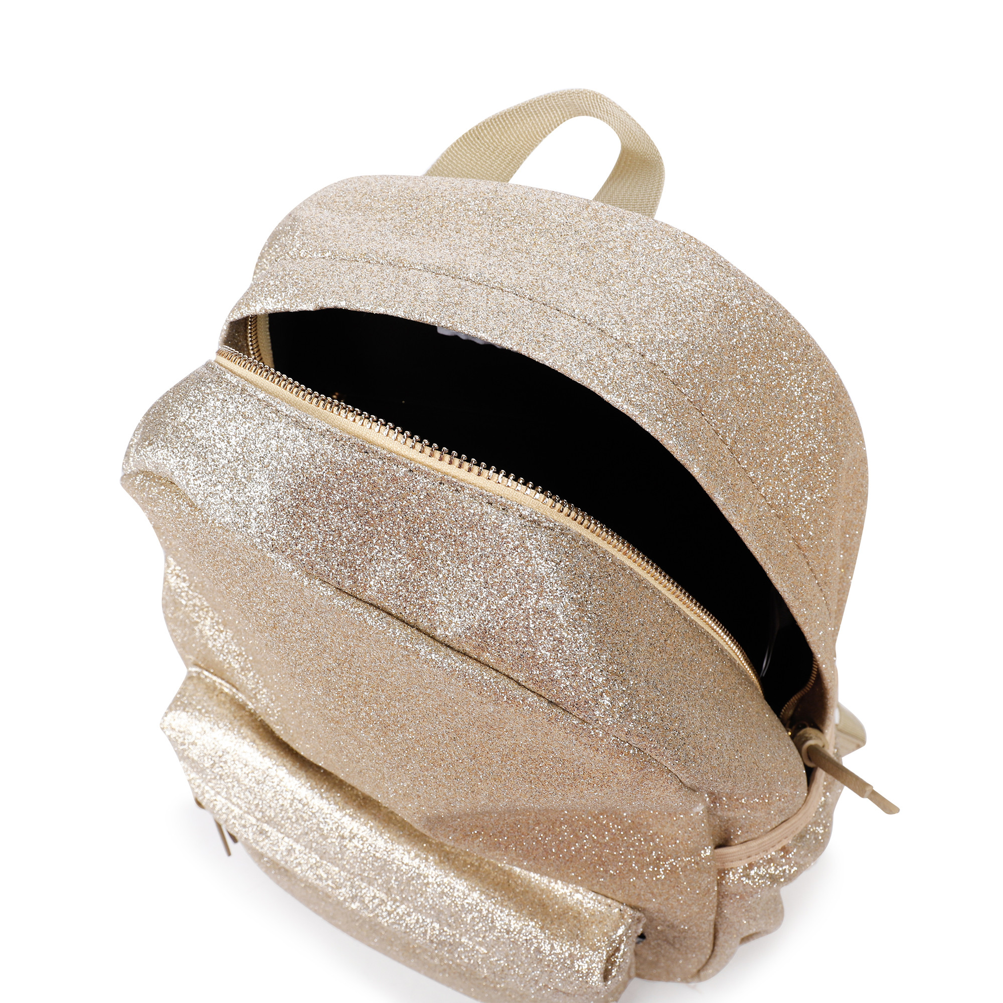 Molo Golden Glitter Backpack —