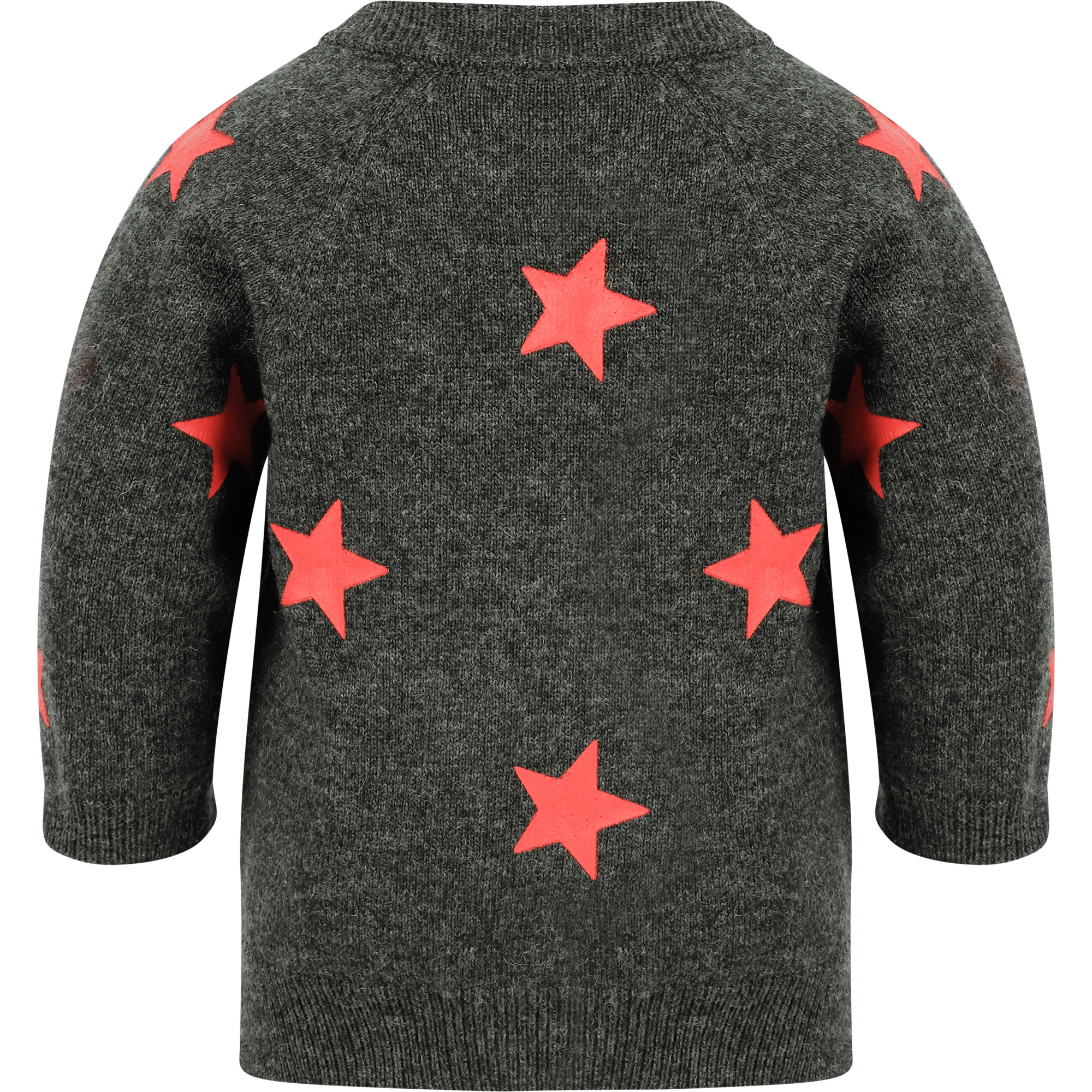 Zadig & Voltaire Star Print Sweater in Melange Grey