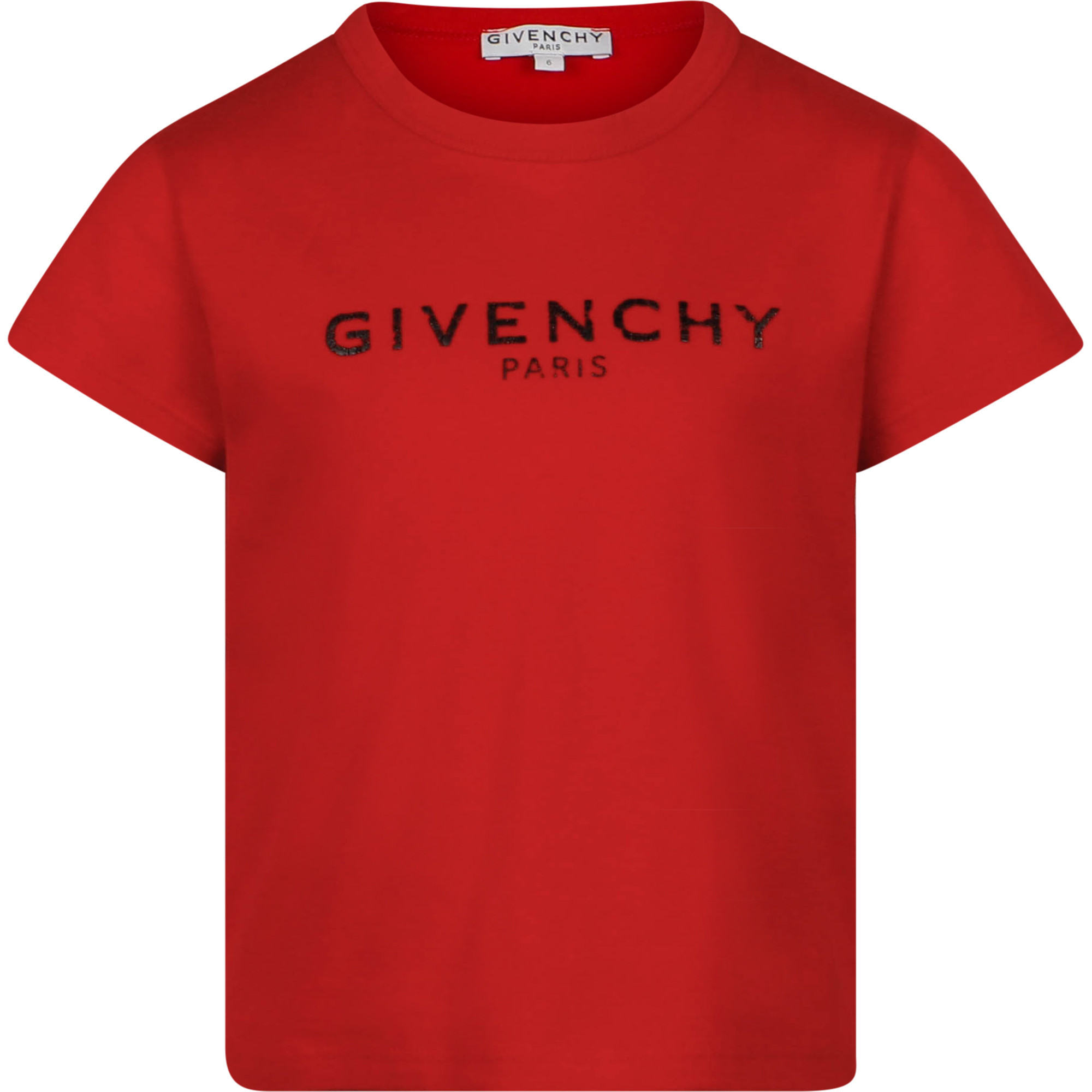 givenchy distressed logo tee