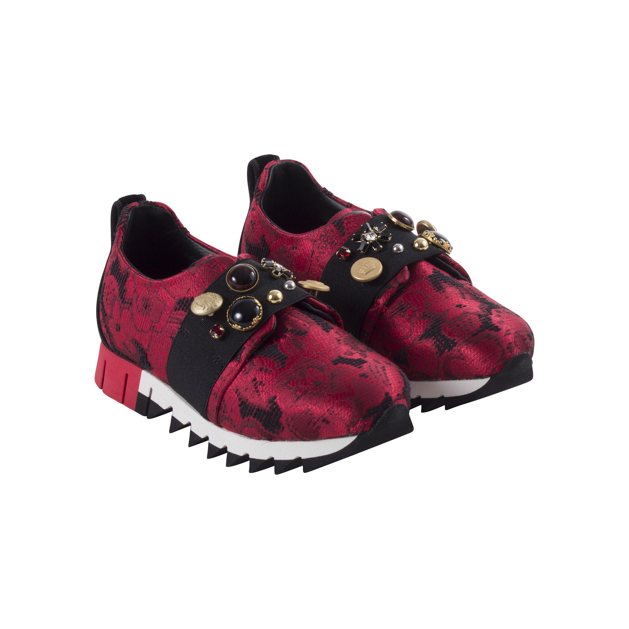 girls red sneakers