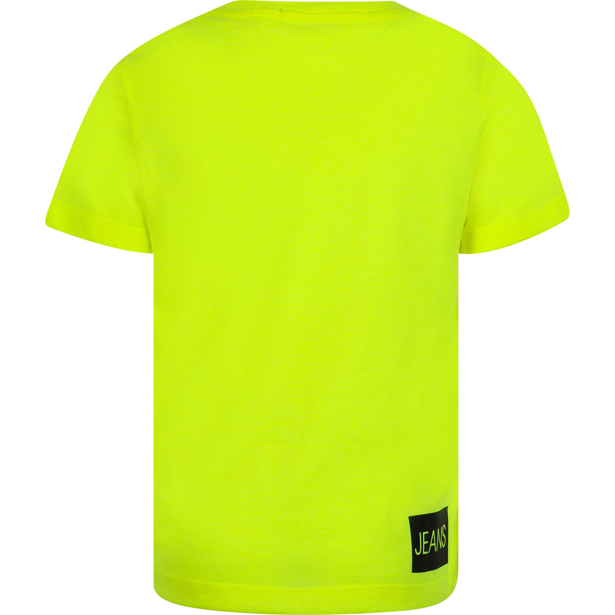 black and yellow calvin klein t shirt
