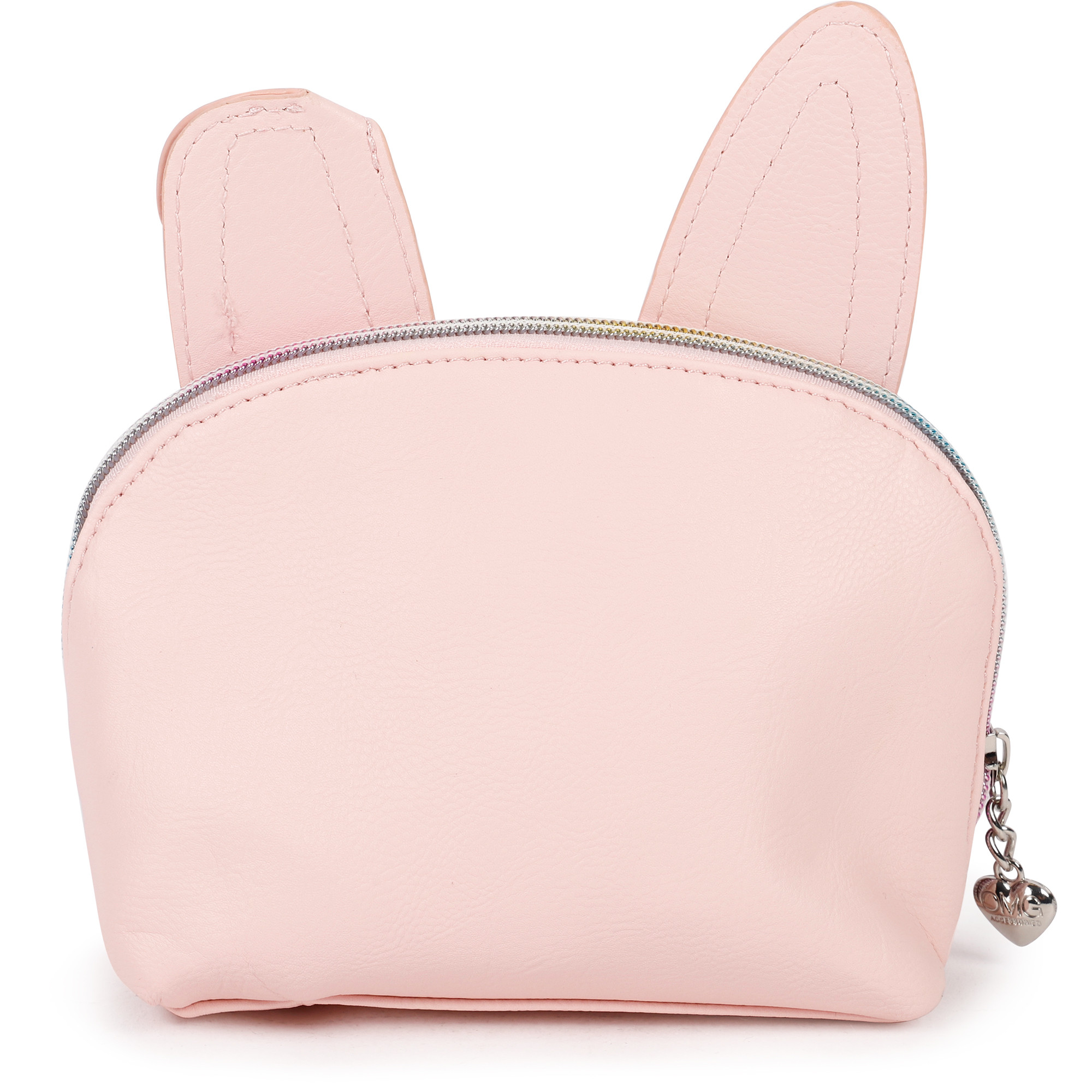 OMG Accessories Miss Kiki the Bunny Cosmetic Pouch in Pink