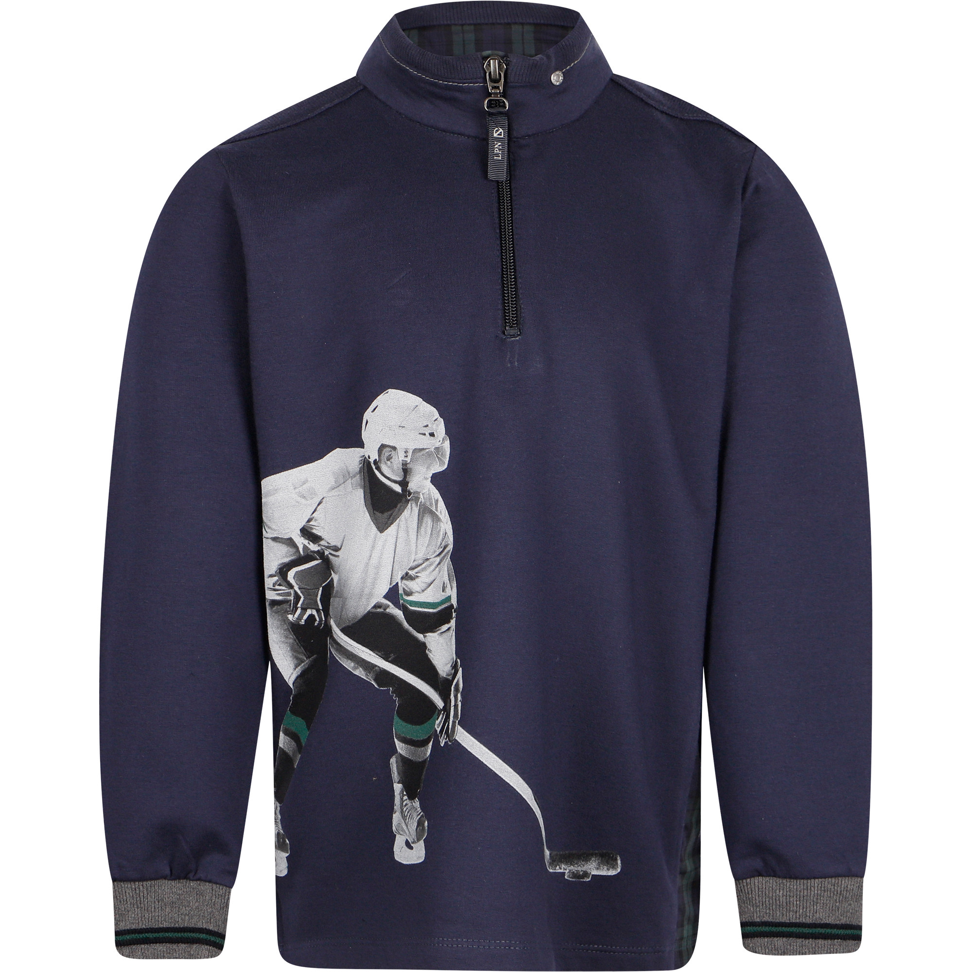 Lapin House Hockey Player Sweatshirt in Navy Blue