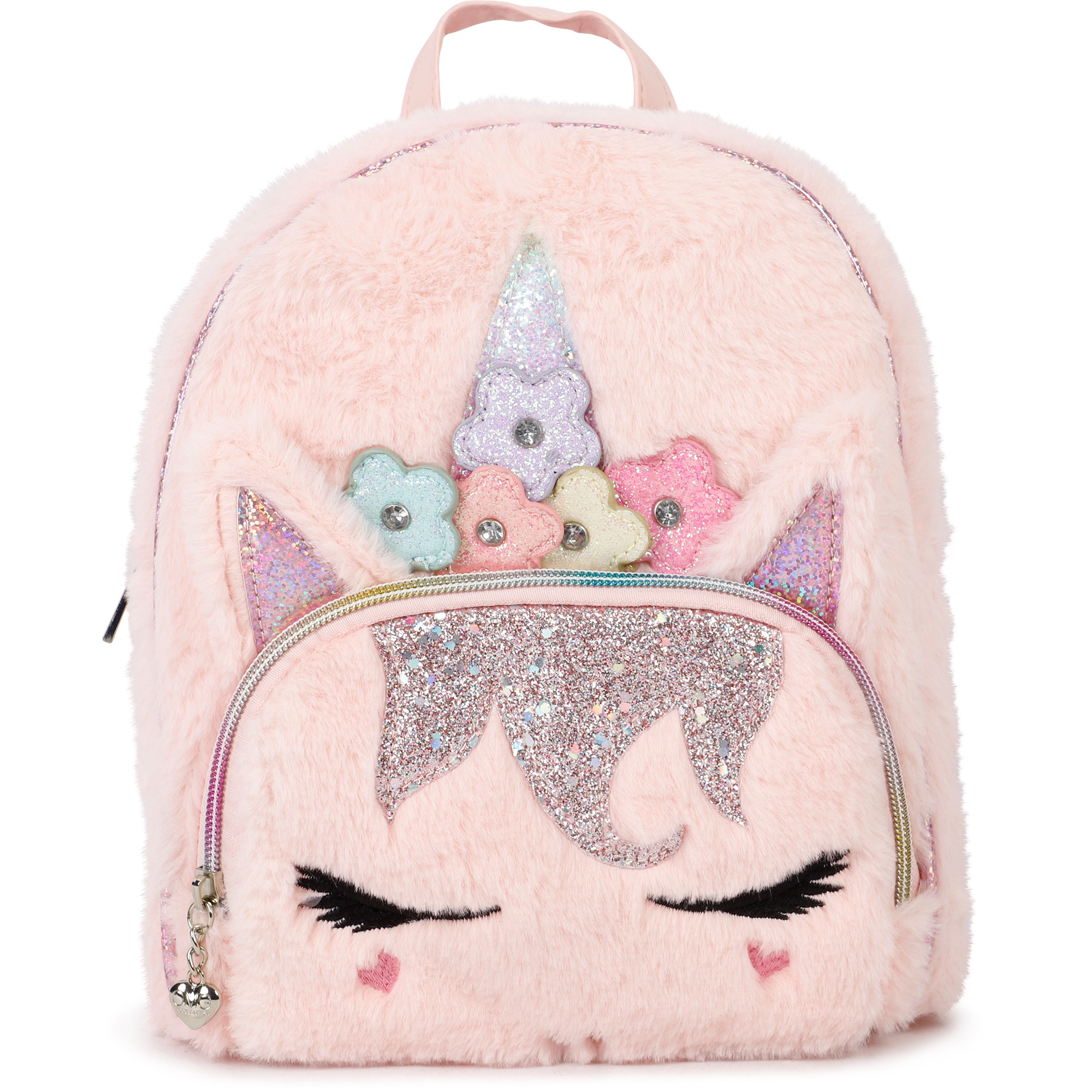 furry mini backpack