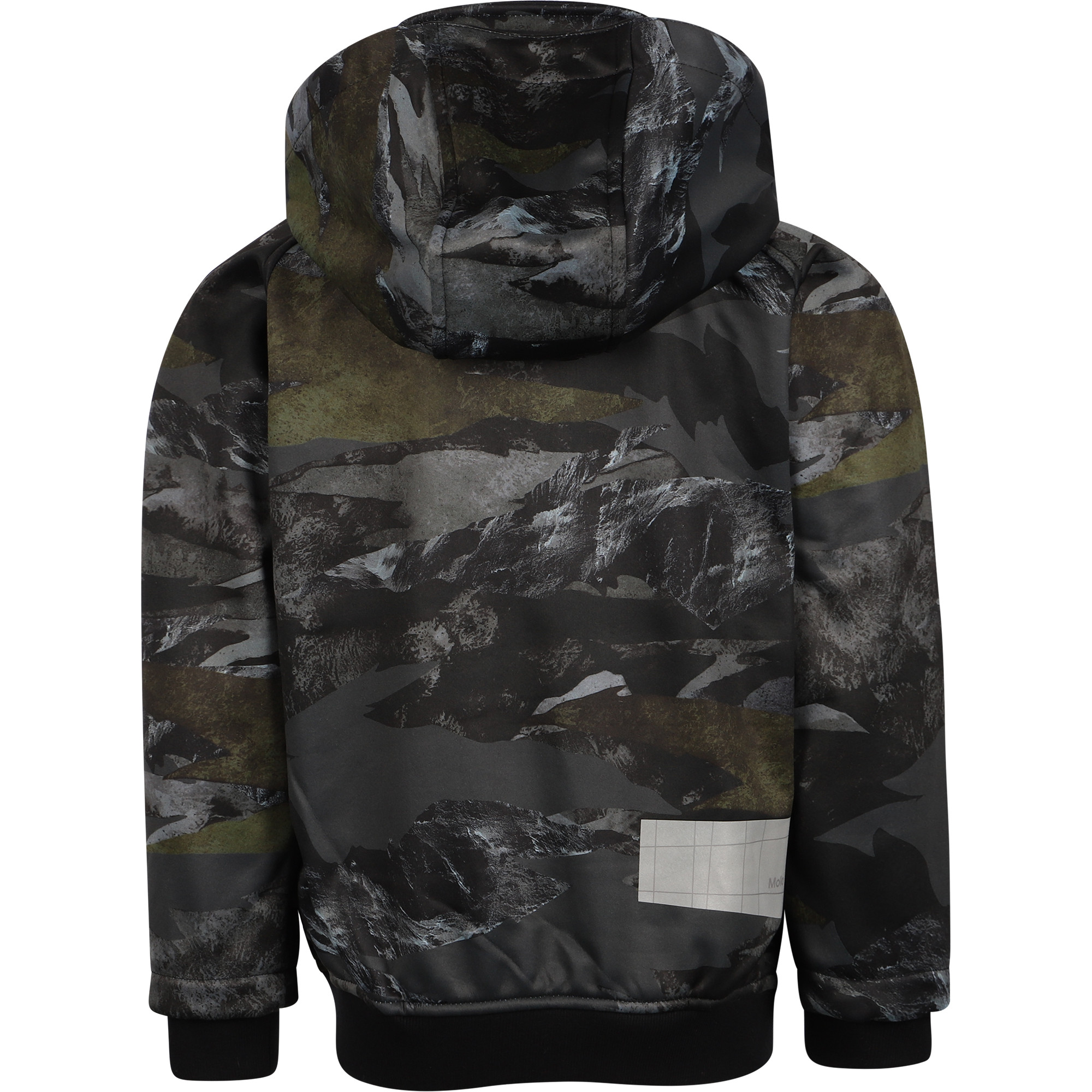 Molo Mountain Camouflage Jacket in Grey and Black