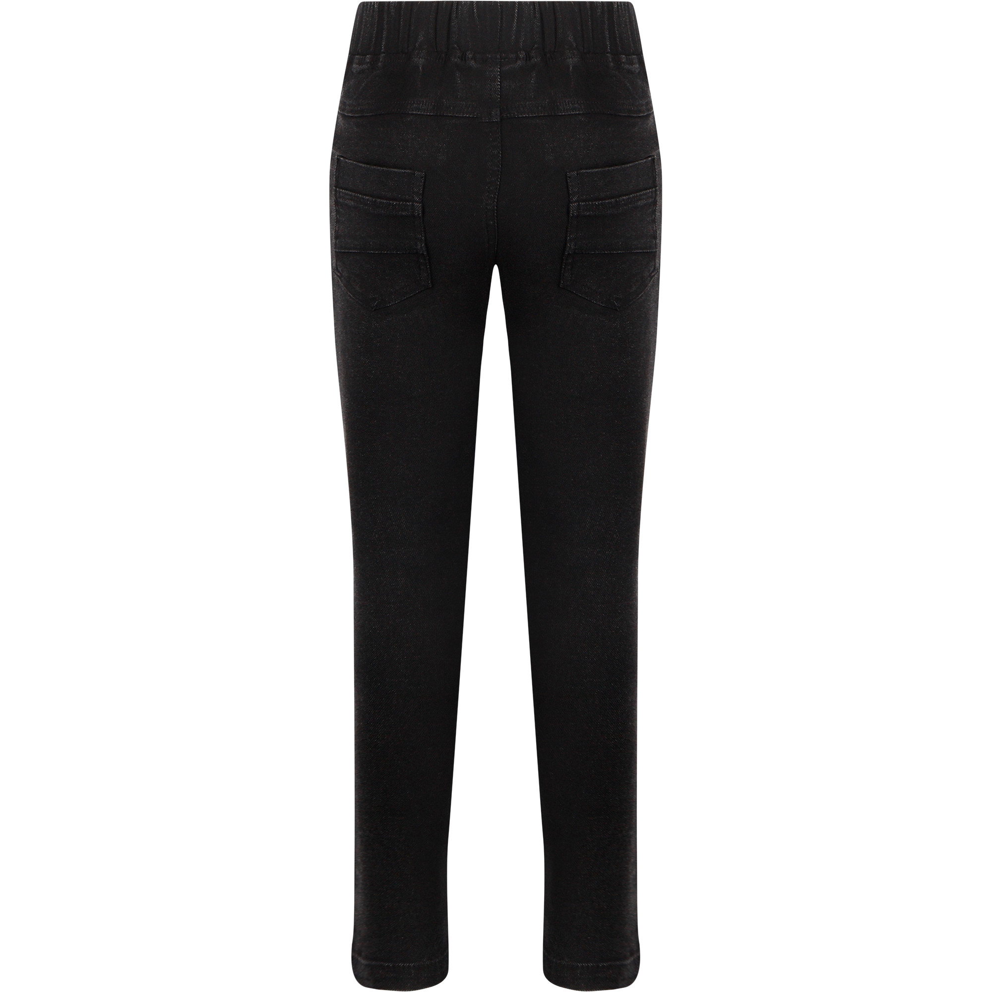 black stretchy jeans