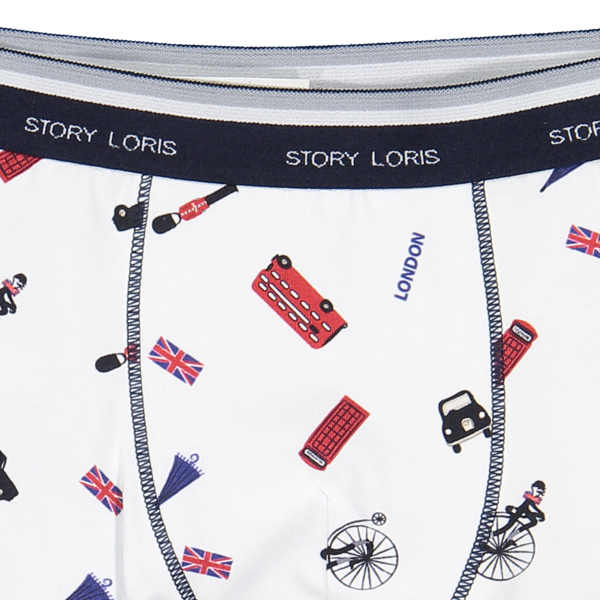 Story Loris Boys Underwear with London Print for Boys