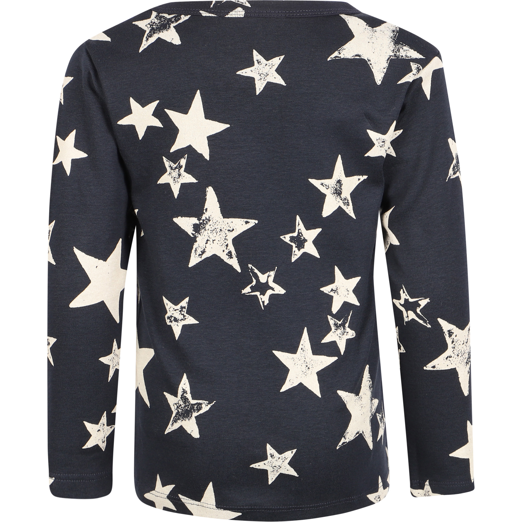 Blue t shirt with white stars Clearance
